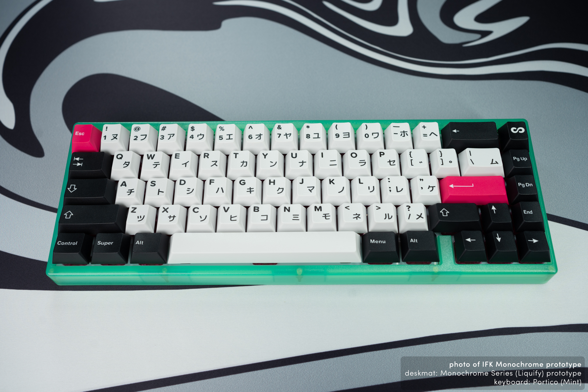 (Group Buy) Infinikey Monochrome