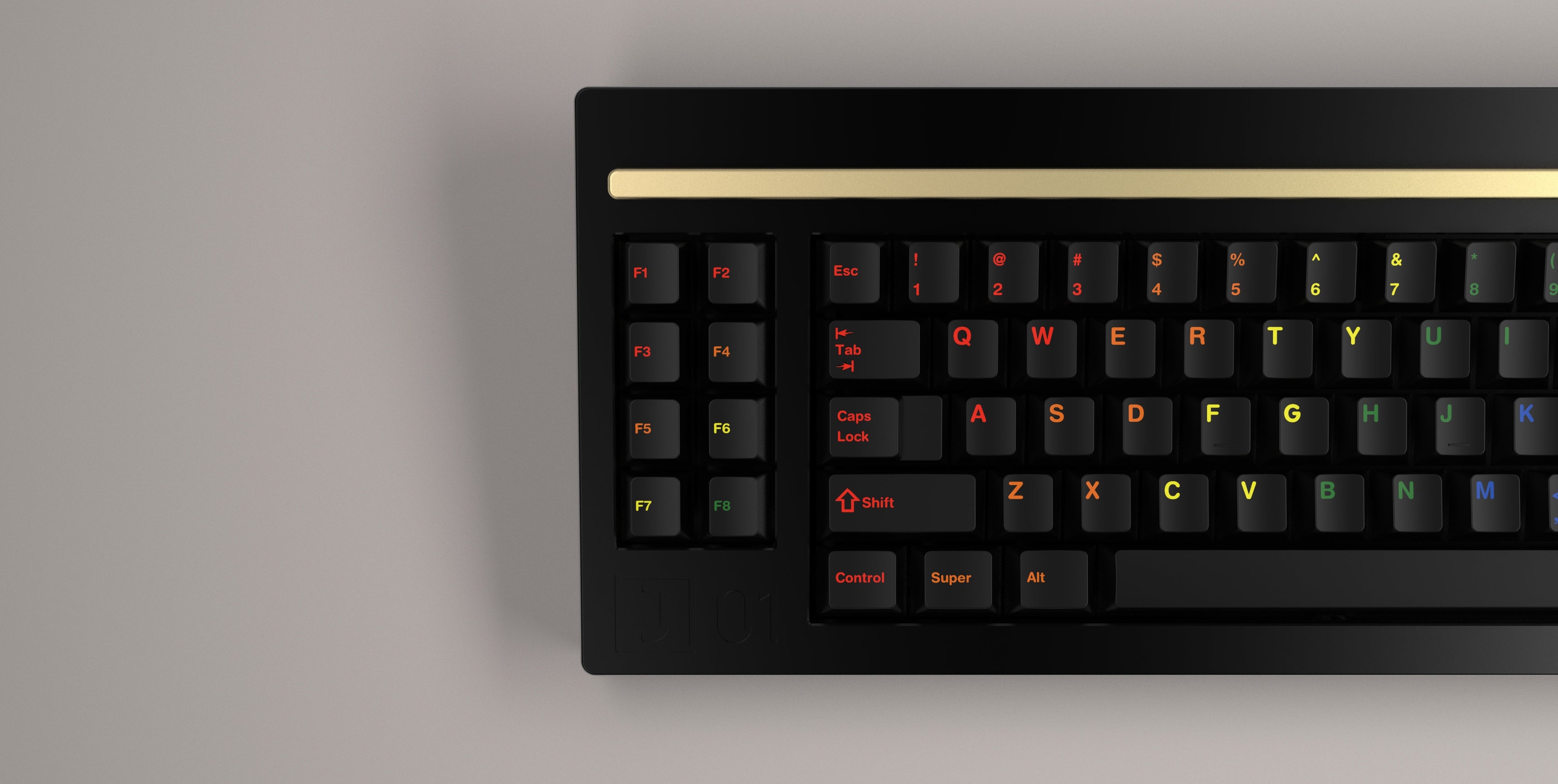 (Group Buy) GMK Midnight Rainbow Keyset