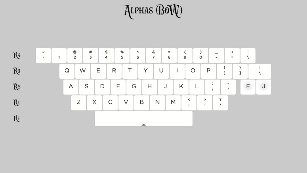 (Group Buy) KAT Monochrome Alpha Kits
