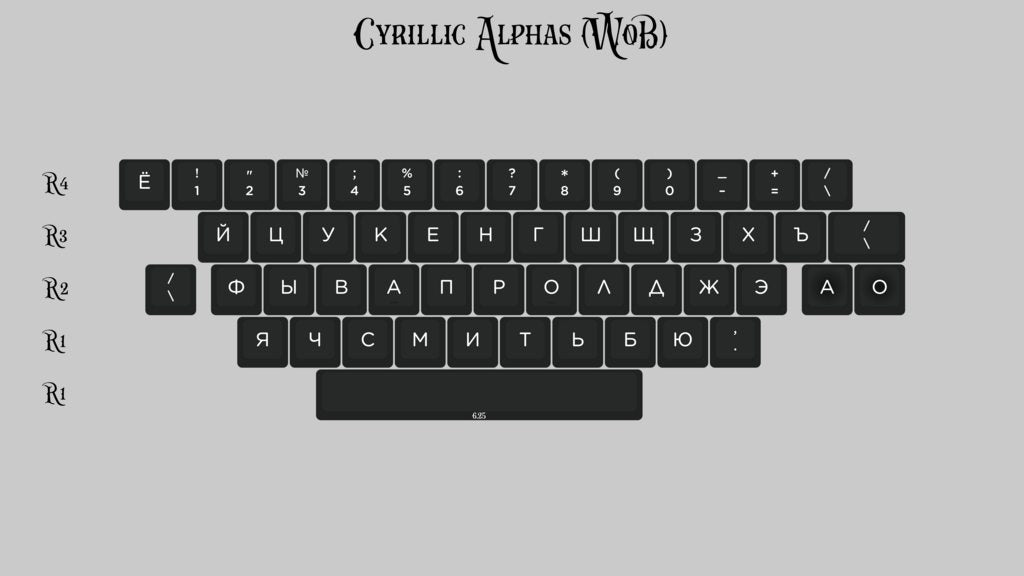 (Group Buy) KAT Monochrome Alpha Kits