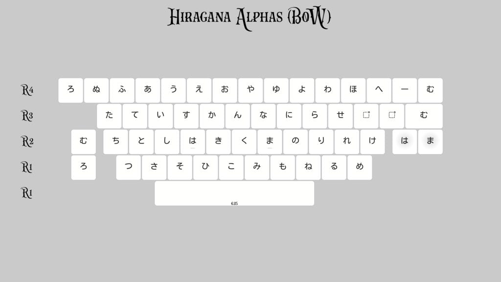 (Group Buy) KAT Monochrome Alpha Kits