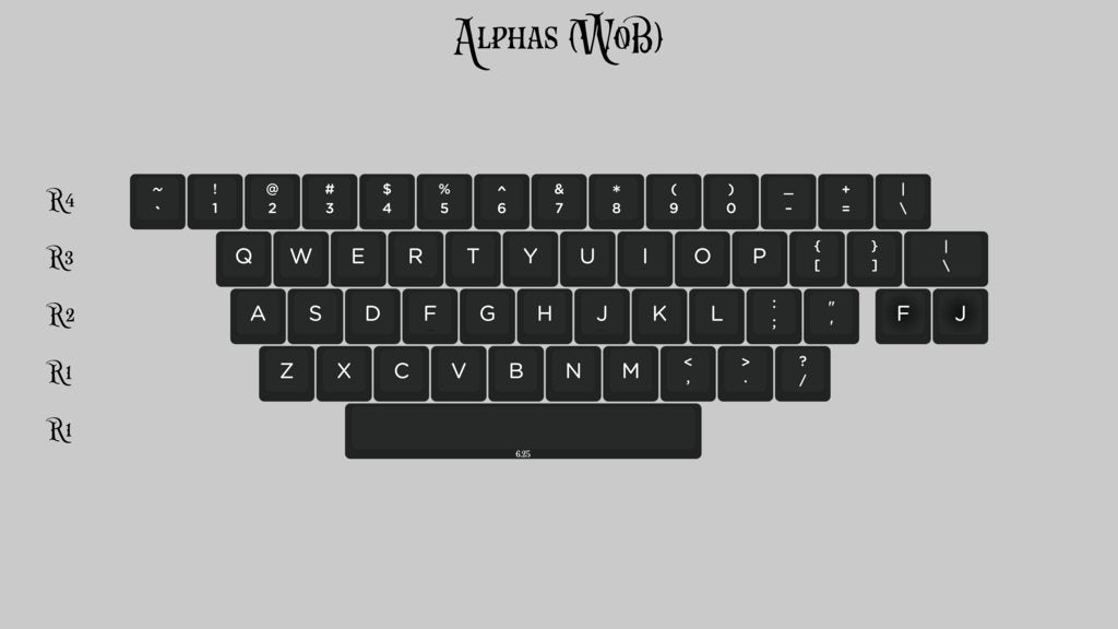 (Group Buy) KAT Monochrome Alpha Kits