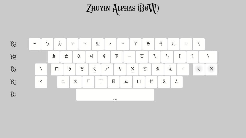 (Group Buy) KAT Monochrome Alpha Kits