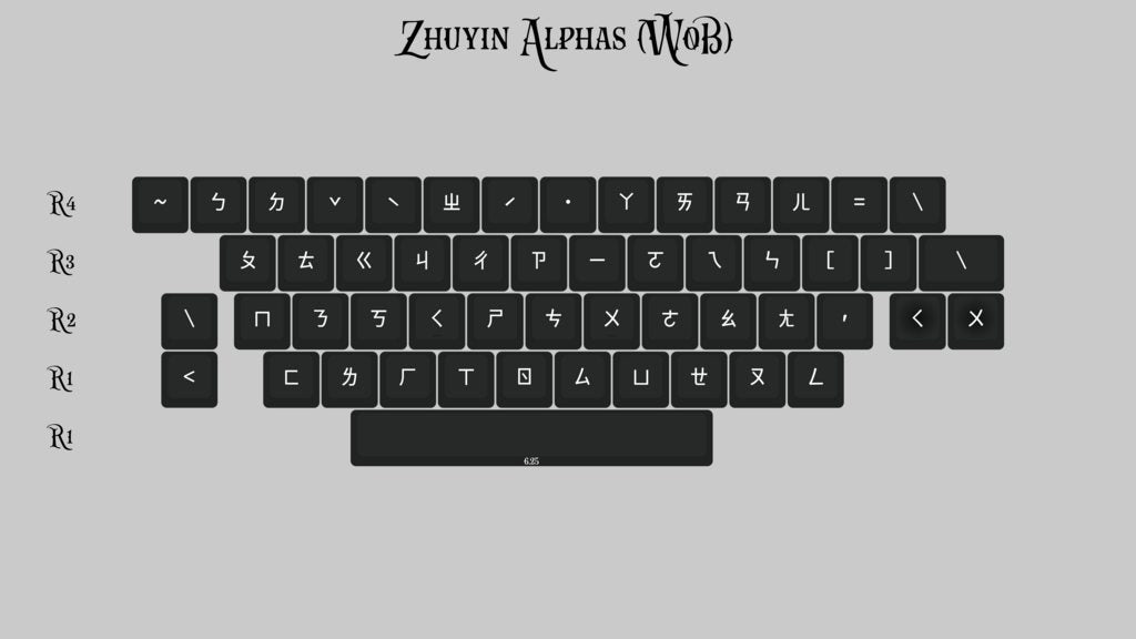 (Group Buy) KAT Monochrome Alpha Kits
