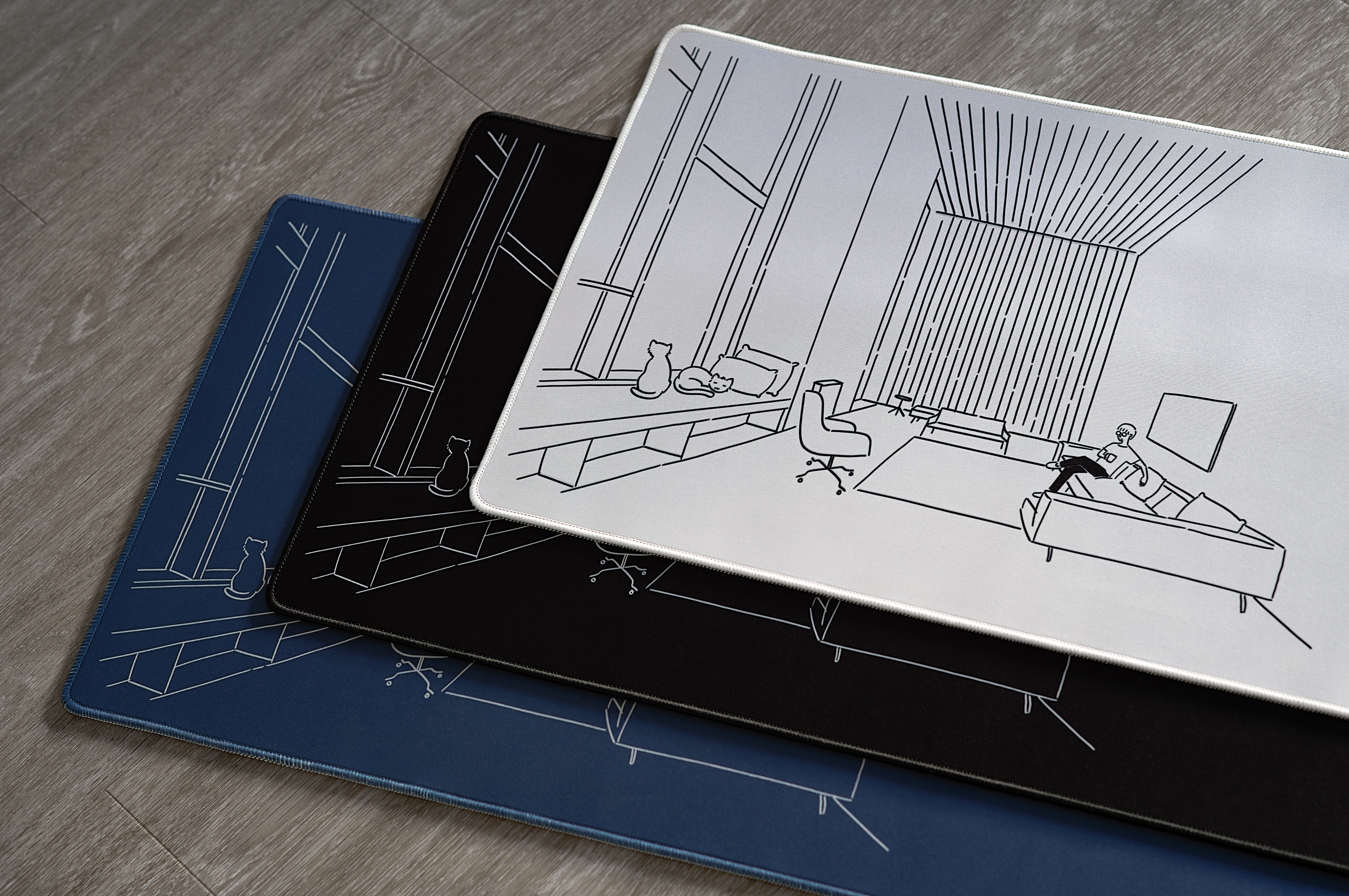 (In Stock) Taeha Types Studio Deskmat