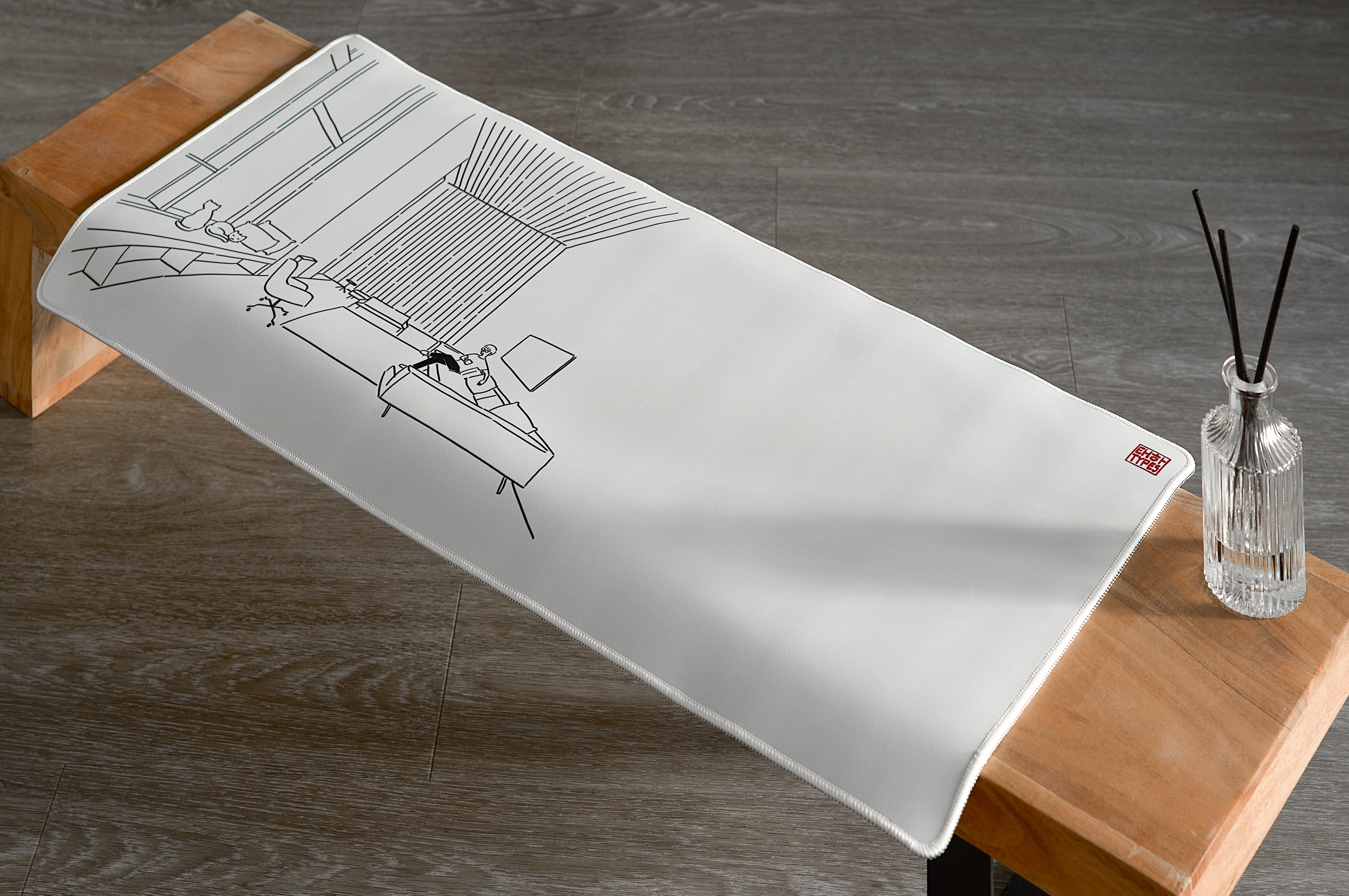 (In Stock) Taeha Types Studio Deskmat