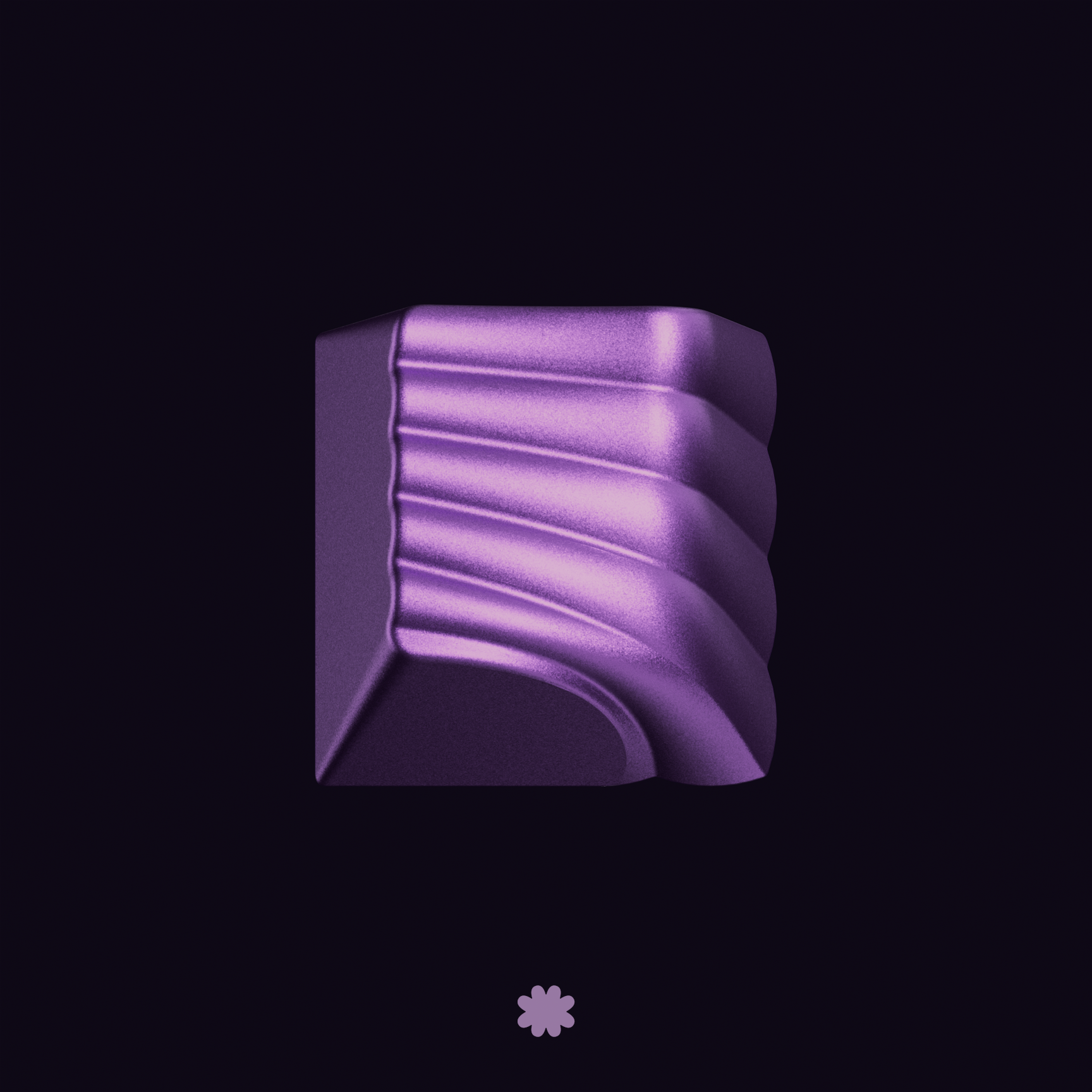 (Group Buy) GMK Lilac on Black