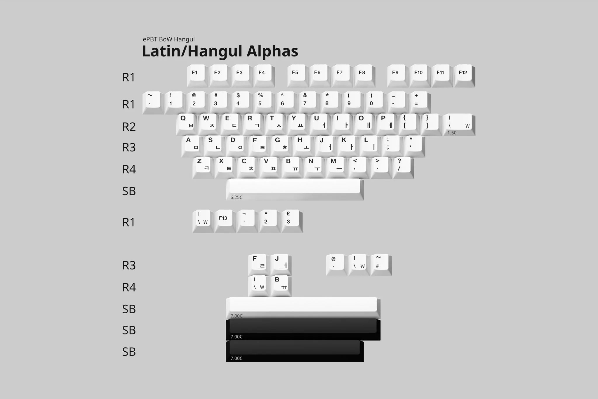 (In Stock) ePBT BoW Hangul