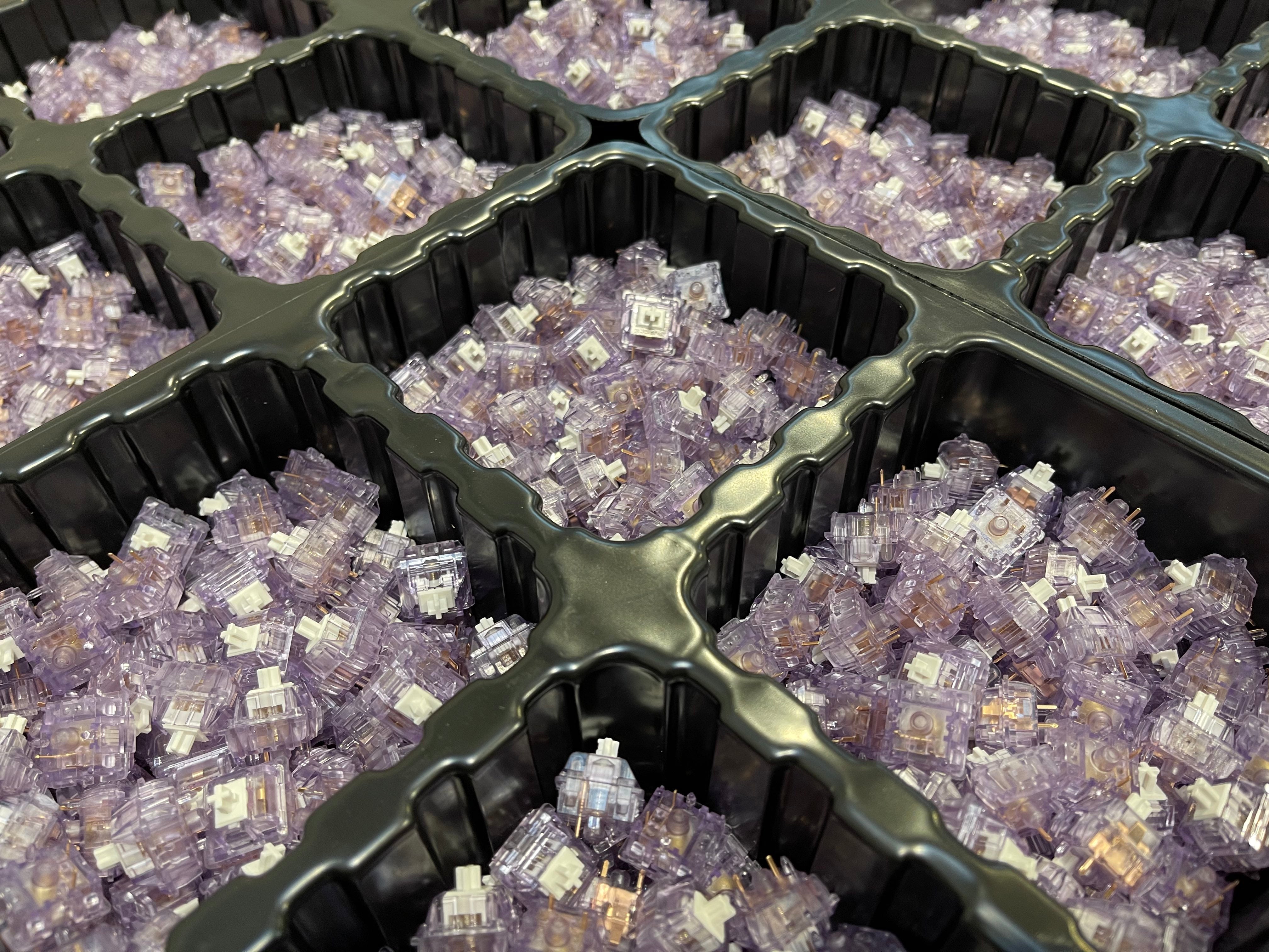 (In Stock) Lavender Switches