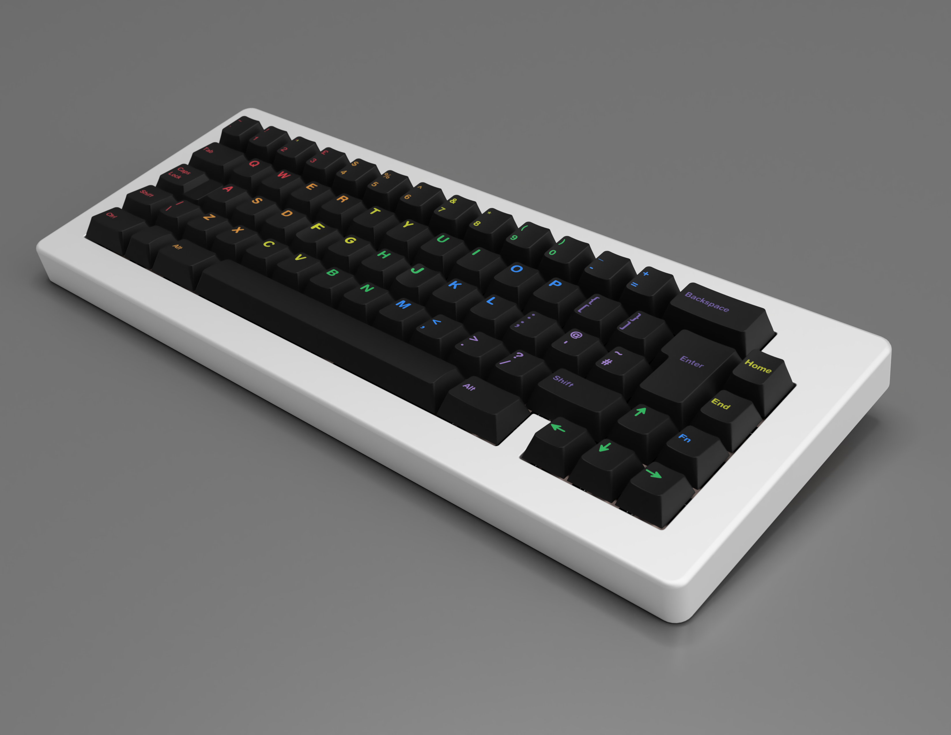 (Group Buy) GMK Midnight Rainbow Keyset