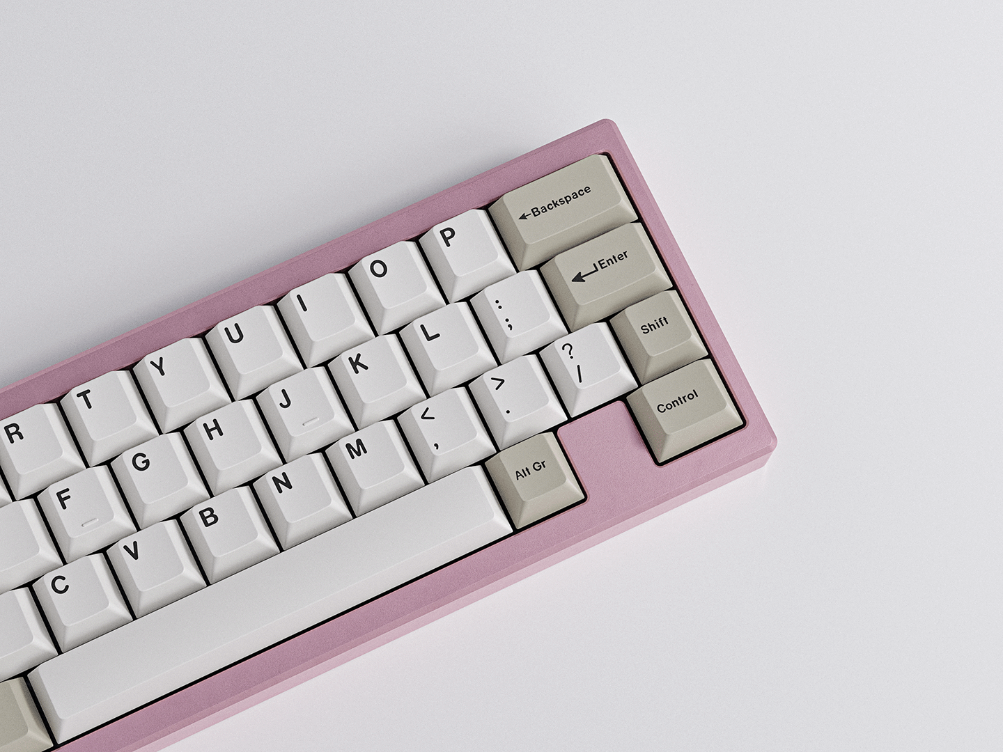 (Group Buy) GMK Beige Addon + Extension