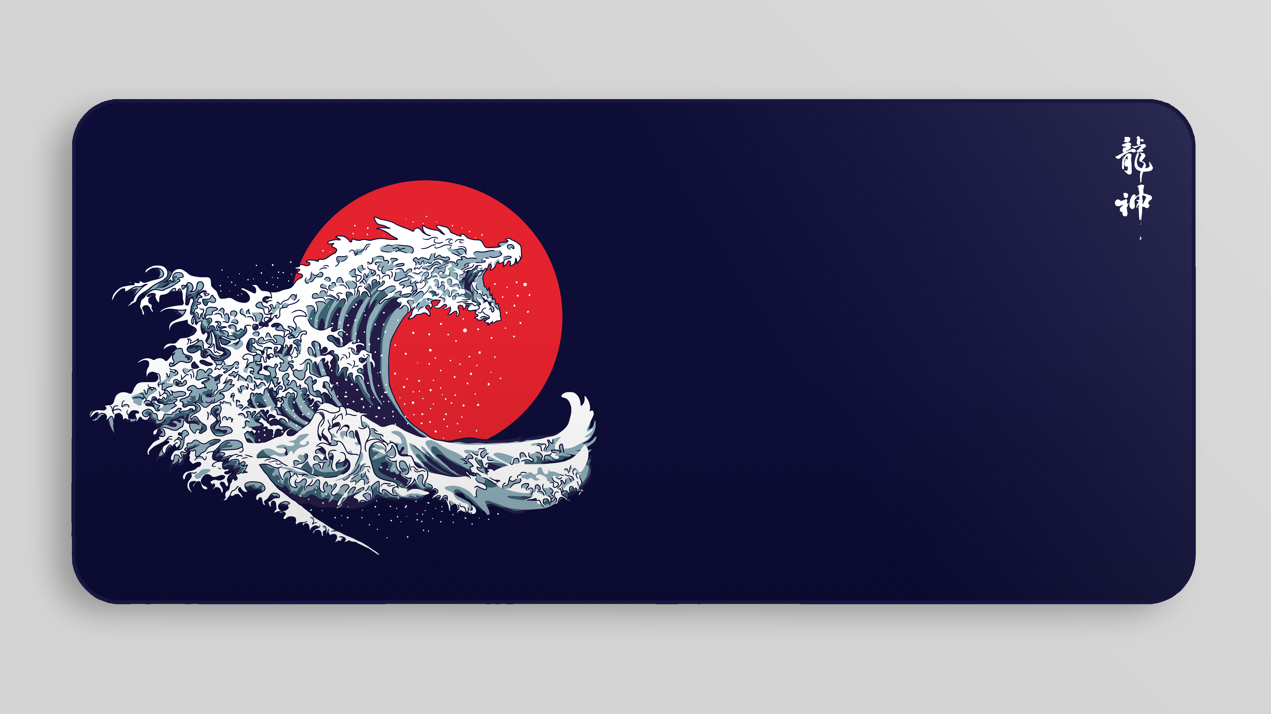 (In Stock) KAT Great Wave Deskmats
