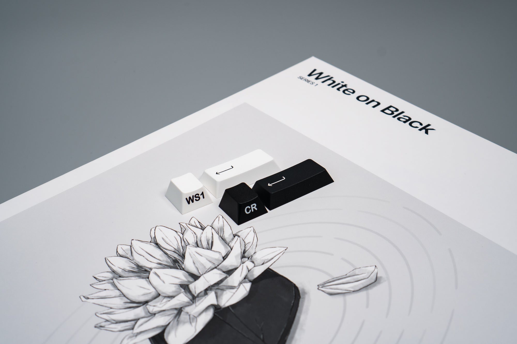 (In Stock) MONOKEI White on Black (Series 1)