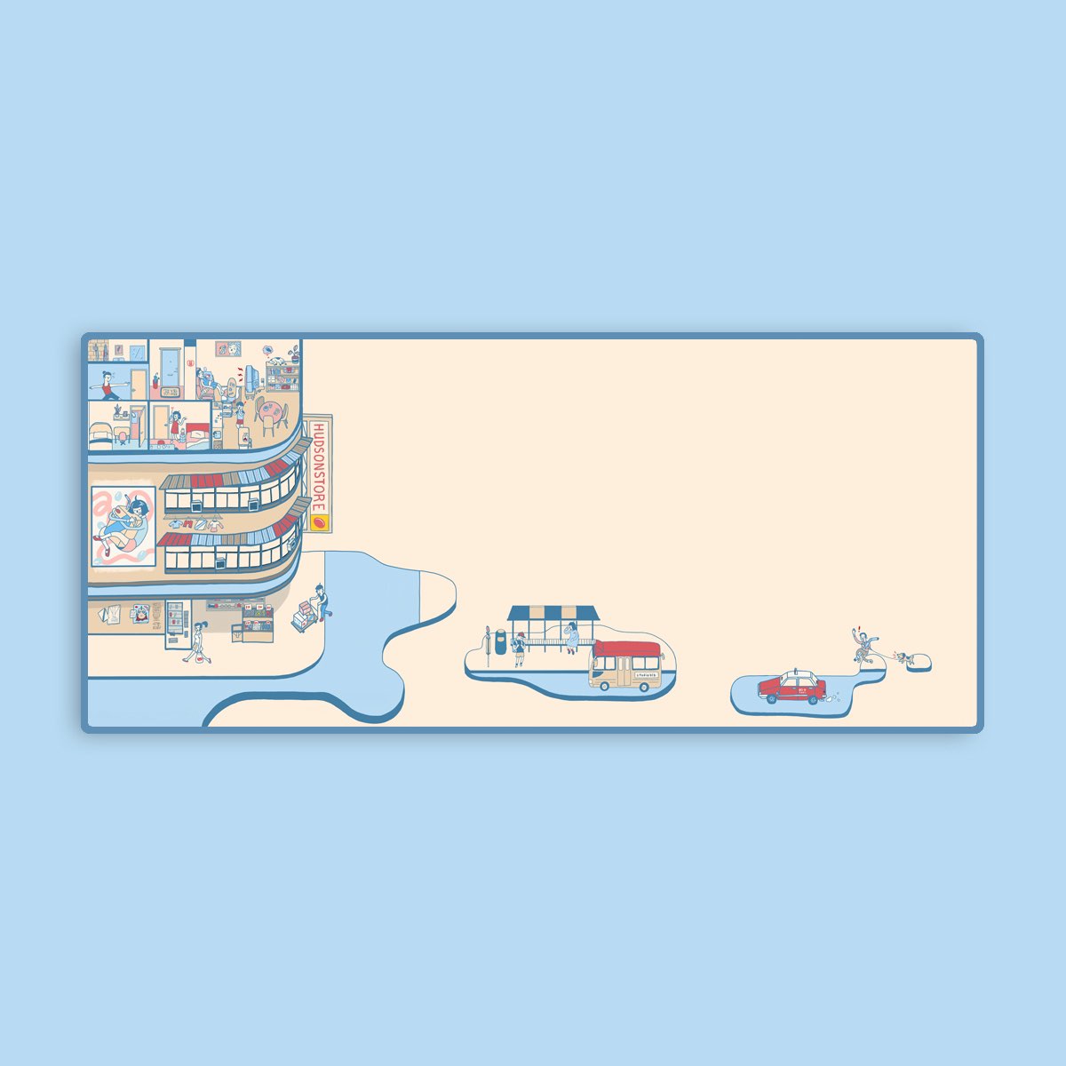 (In Stock) GMK Soyamilk Deskmats