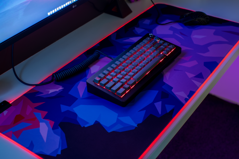 (Group Buy) TKC X SWITCHKEYS CANDYMAT RGB DESKMAT