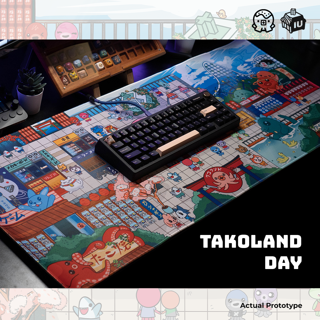 (In Stock) Takoland Deskmats