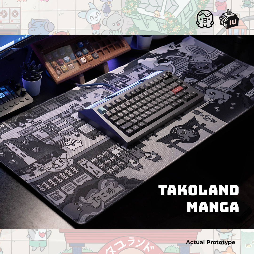 (In Stock) Takoland Deskmats