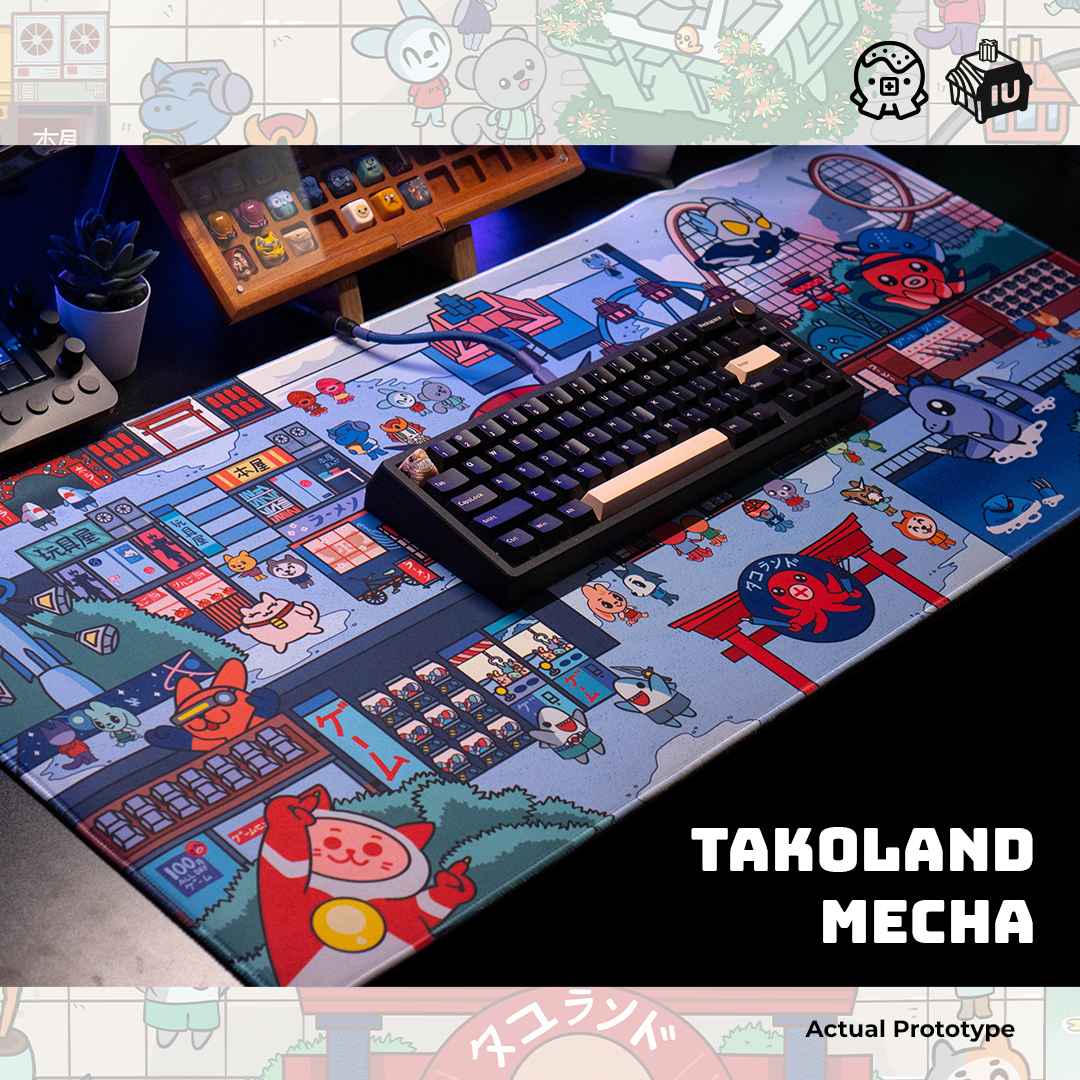 (In Stock) Takoland Deskmats