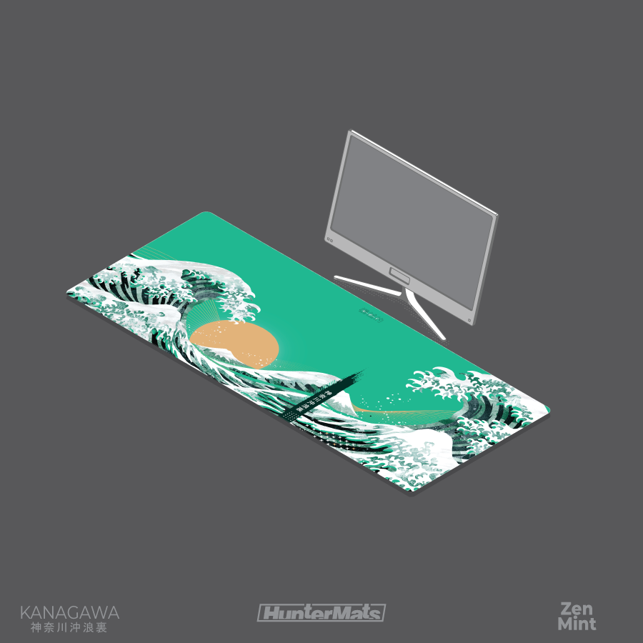 (In Stock) Kanagawa Deskmats (Ikki)