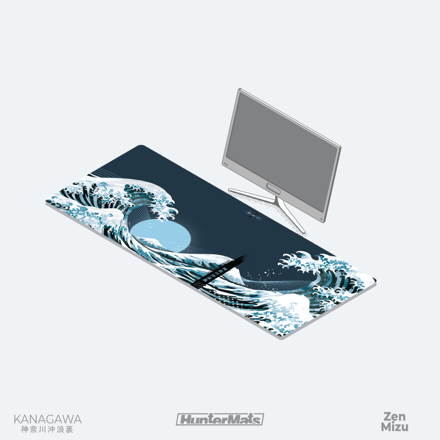 (In Stock) Kanagawa Deskmats (Ikki)