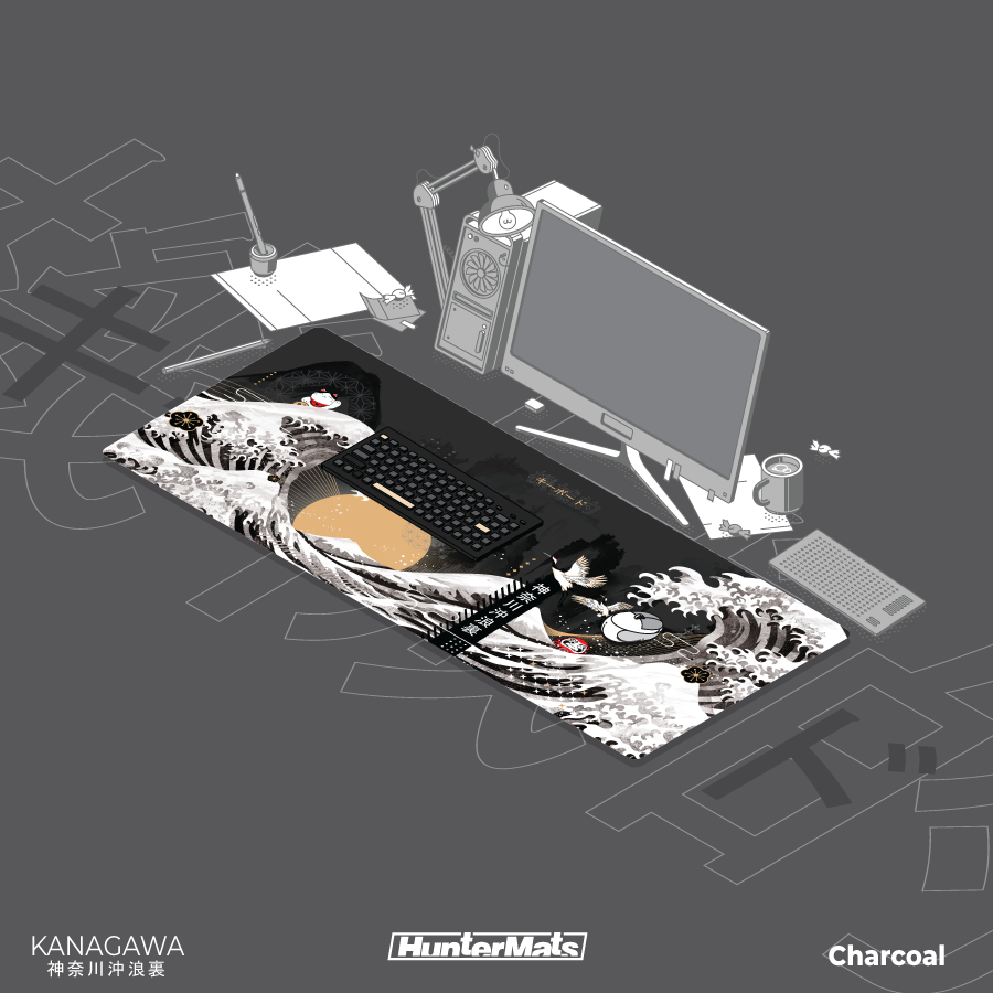 (In Stock) Kanagawa Deskmats (Ikki)