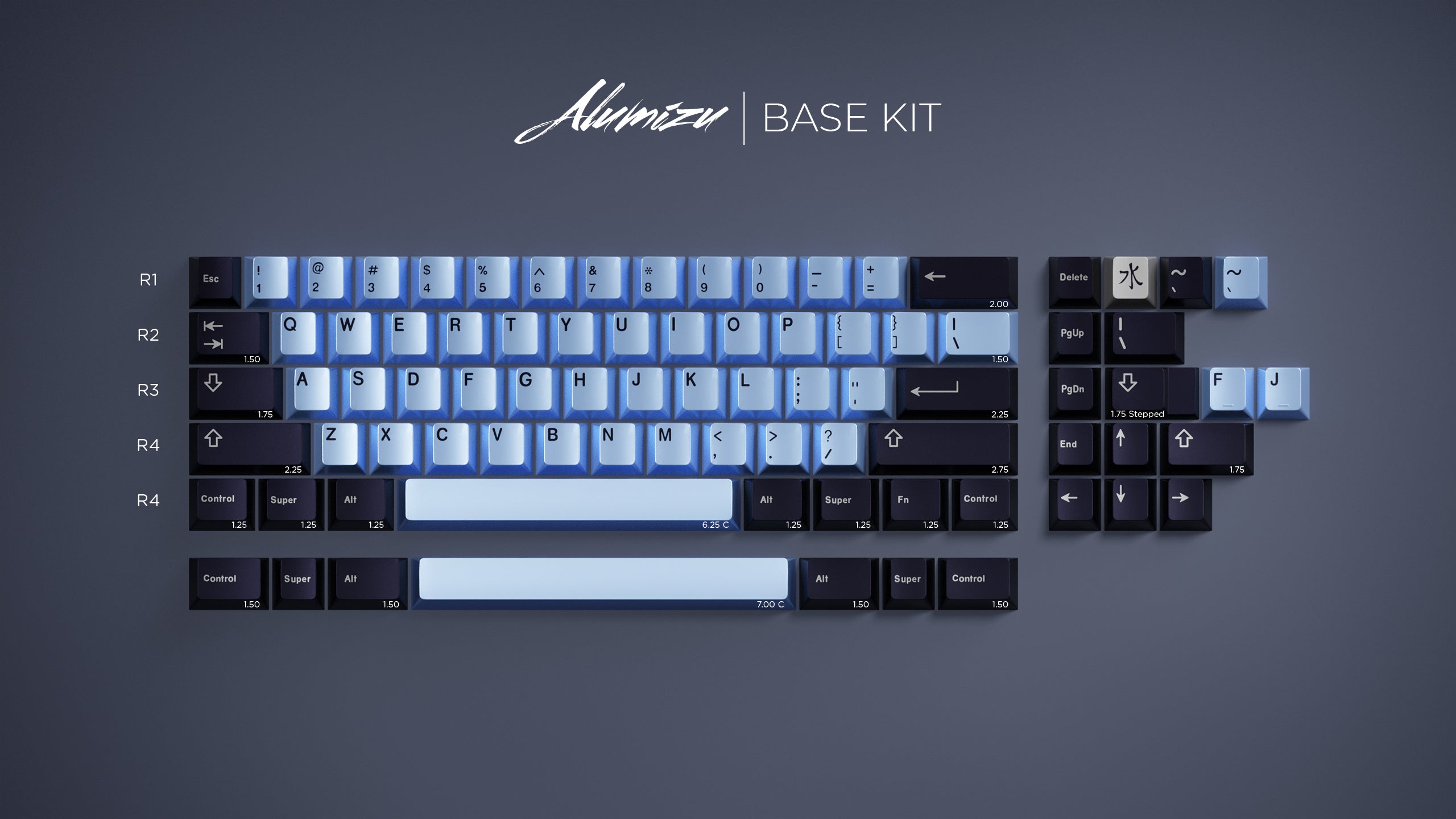 (In Stock) Alumizu Keycaps