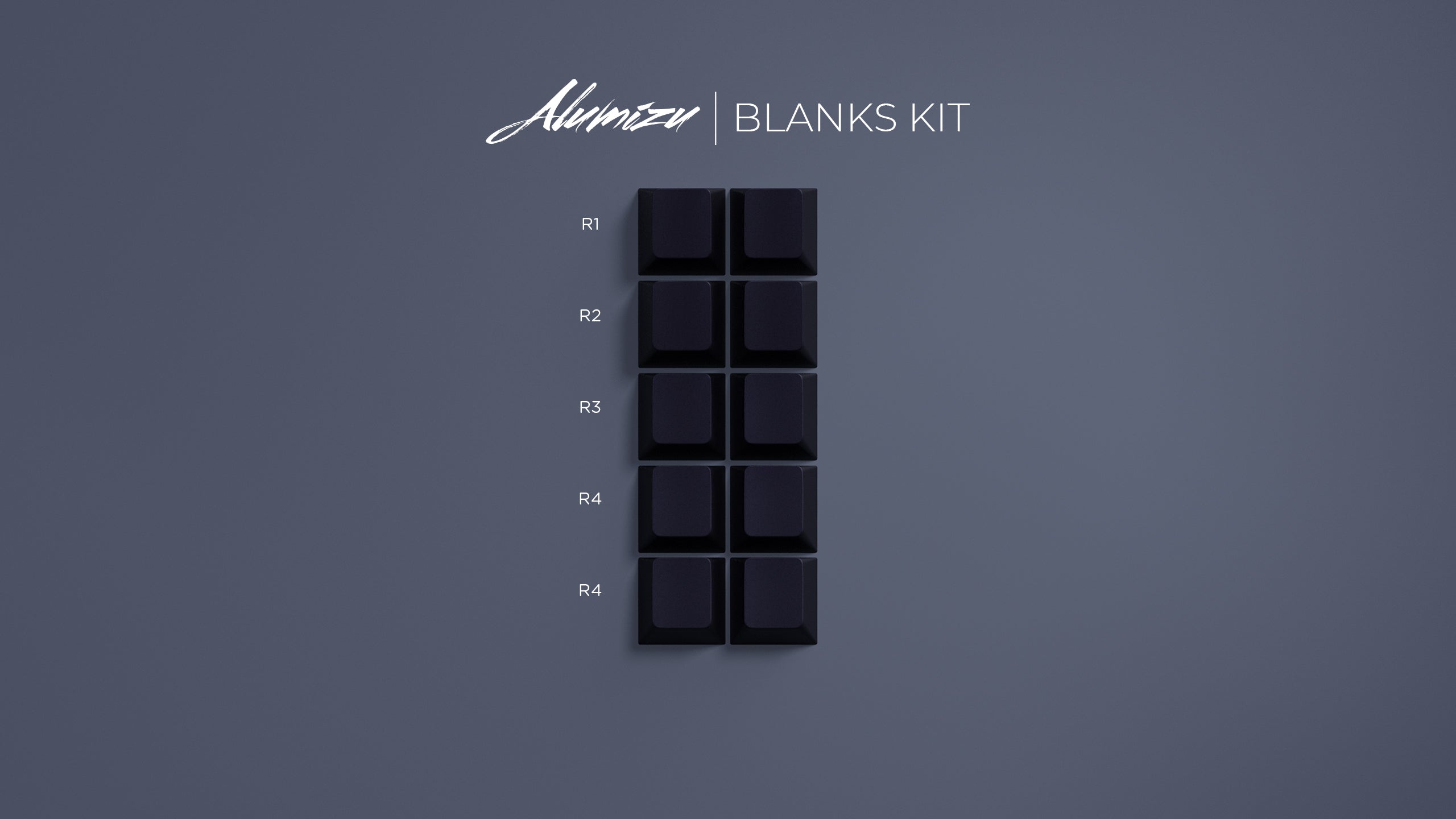 (In Stock) Alumizu Keycaps