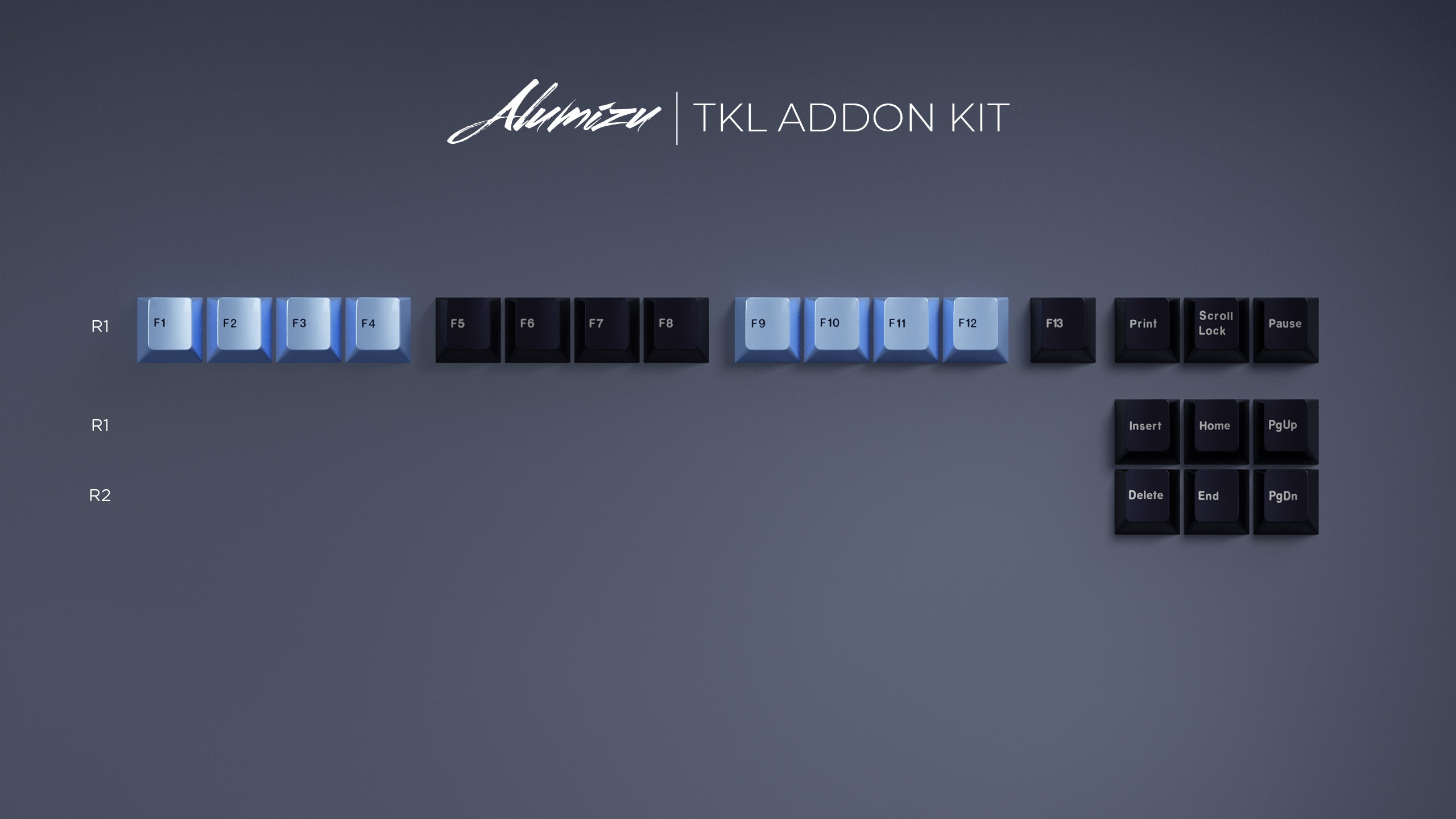 (In Stock) Alumizu Keycaps