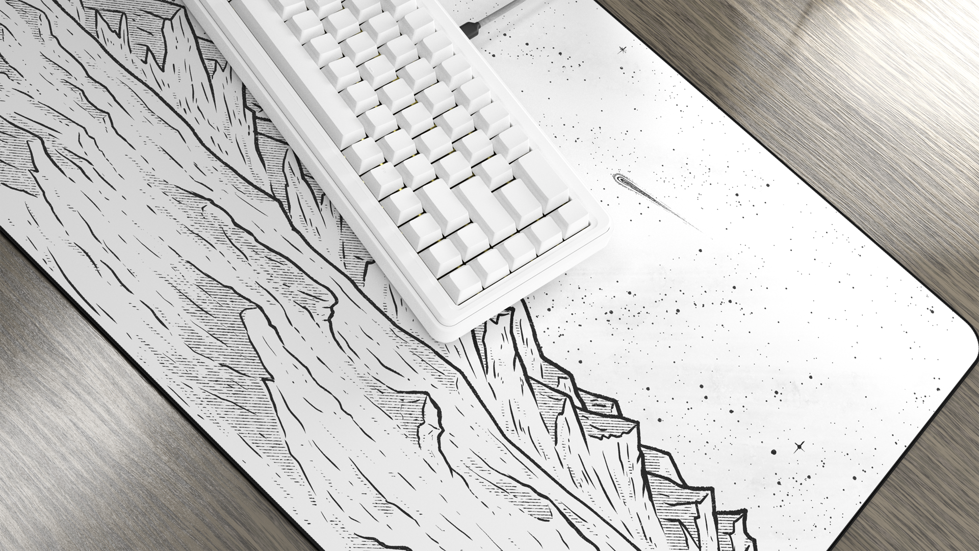 (In Stock) Martian View Deskmats