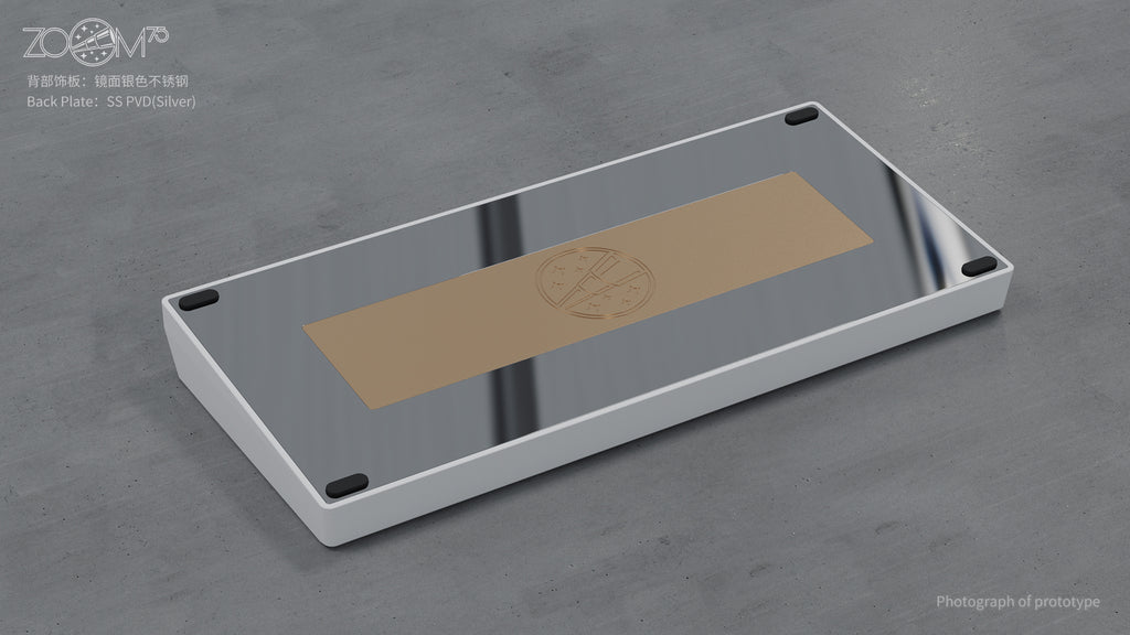 (Group Buy) Zoom75 LCD Screen Extra Back Plate