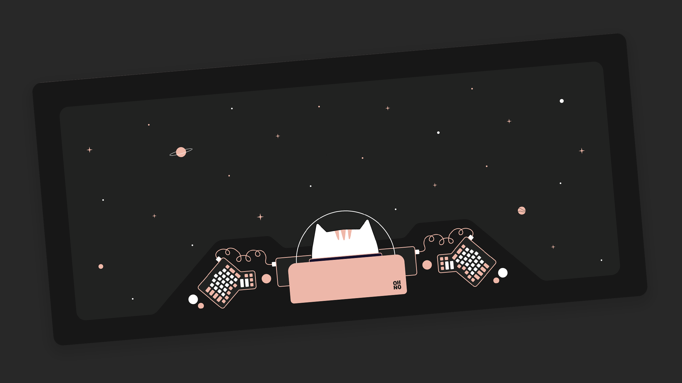 (Group Buy) Astroneko Deskmats