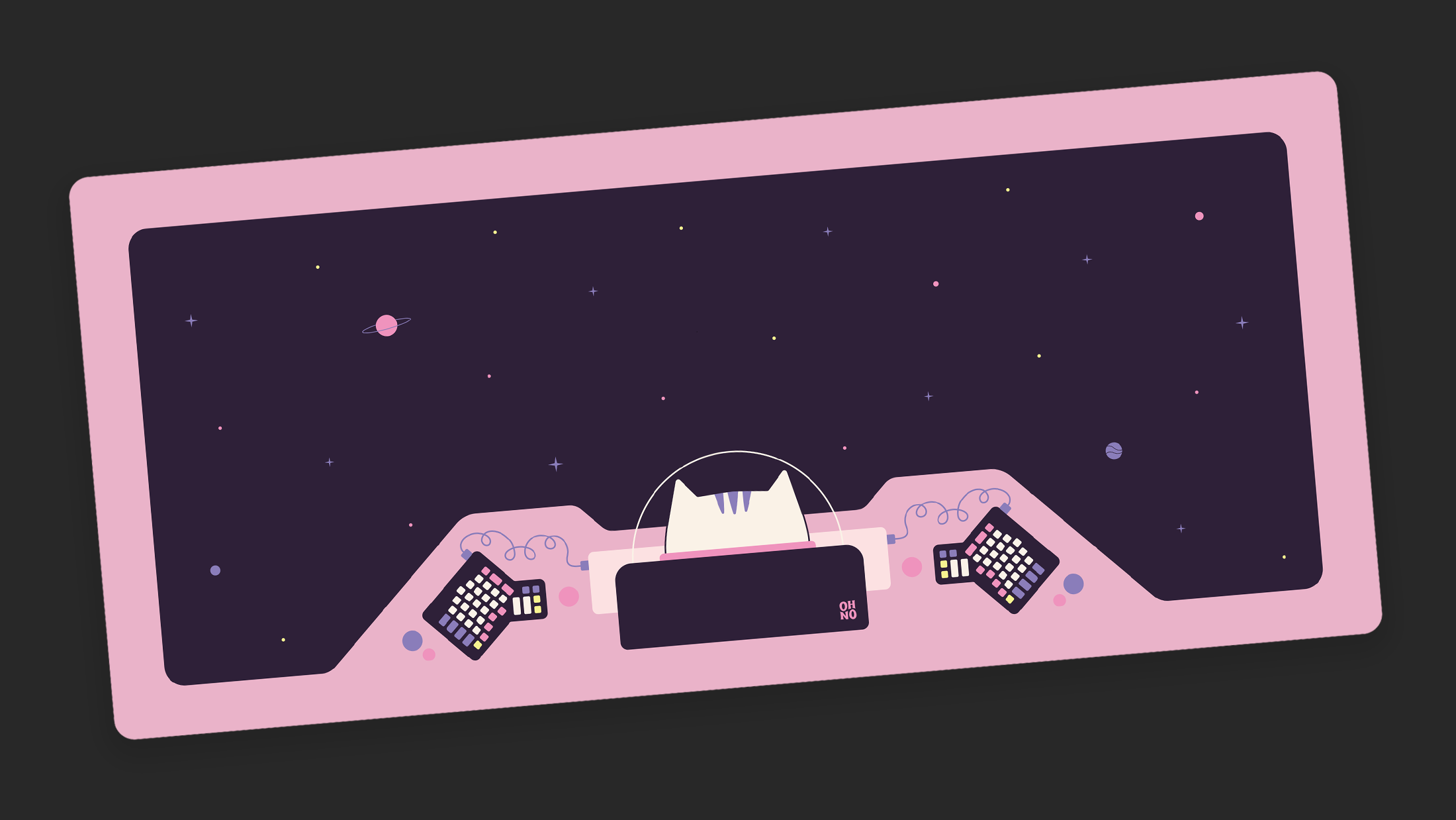 (Group Buy) Astroneko Deskmats