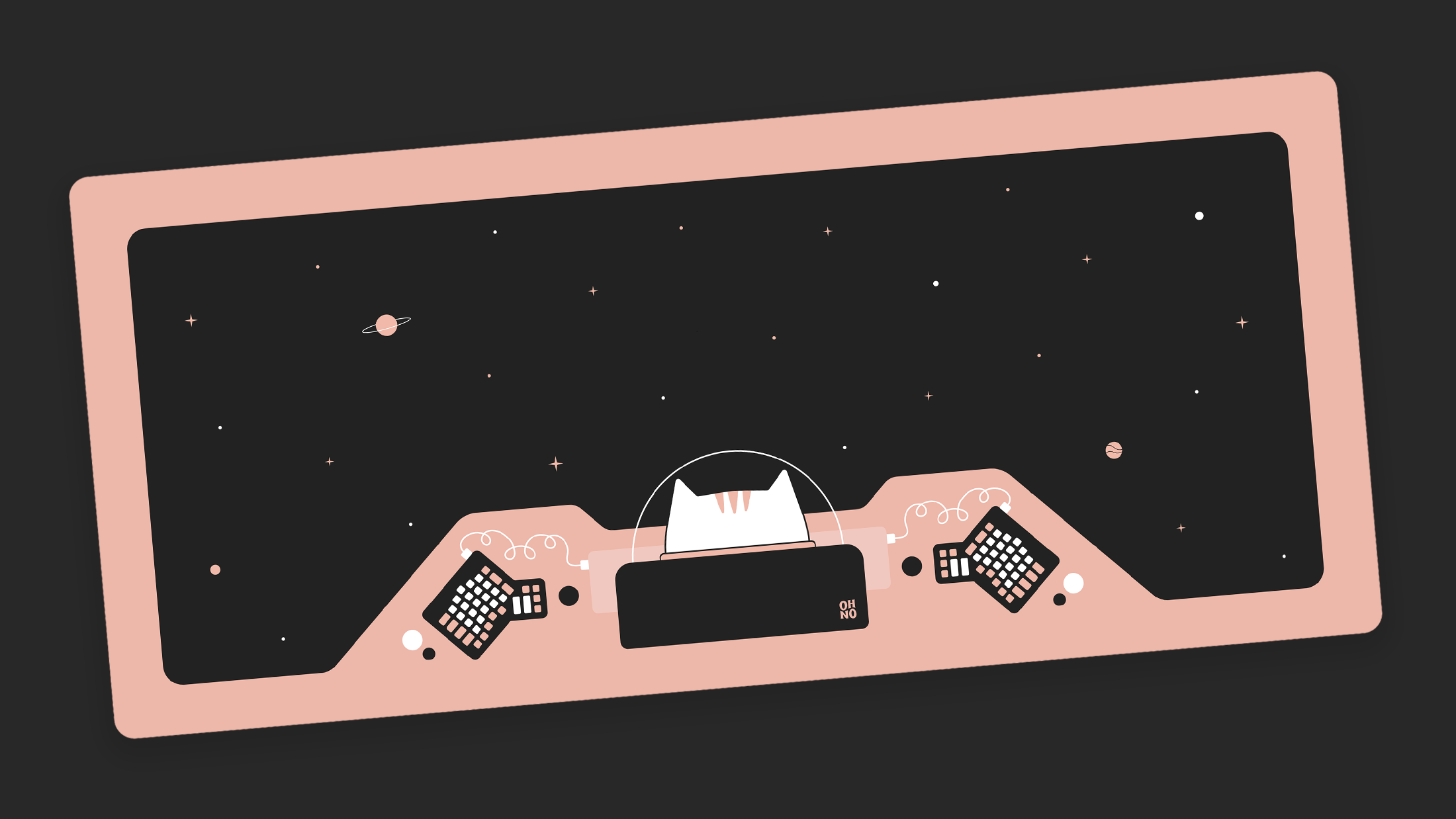 (Group Buy) Astroneko Deskmats