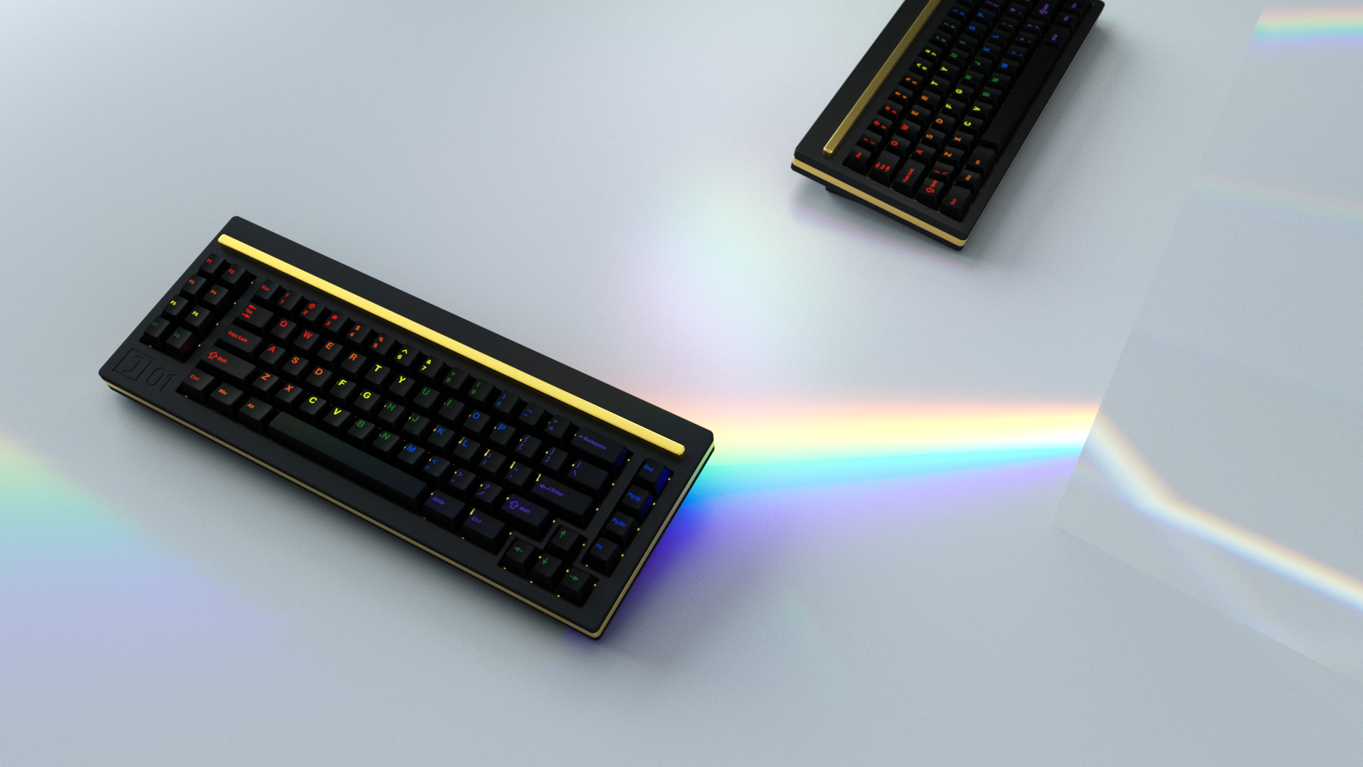 (Group Buy) GMK Midnight Rainbow Keyset