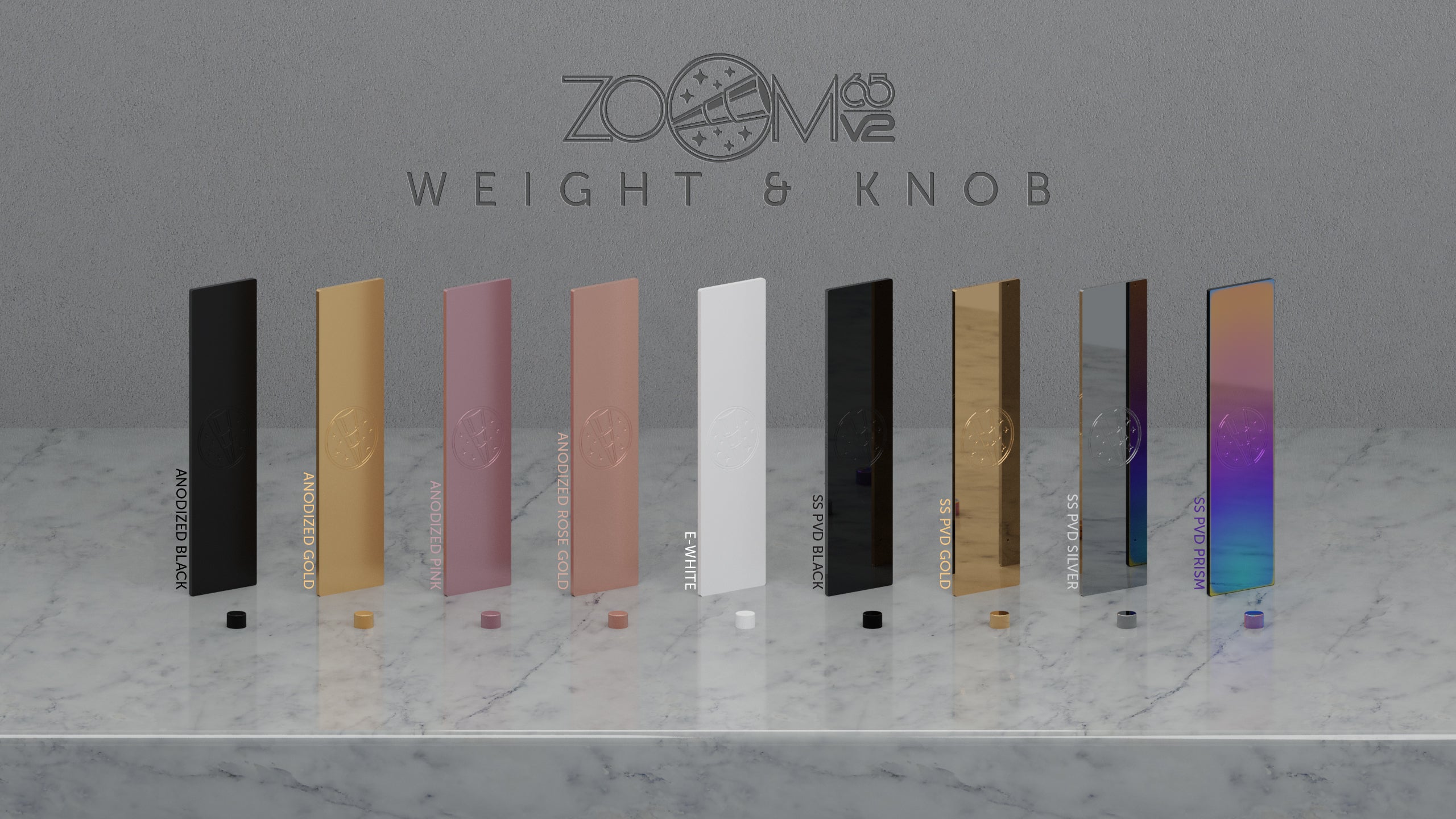 (Group Buy) Zoom65 v2 Keyboard Kit (Standard Weight)