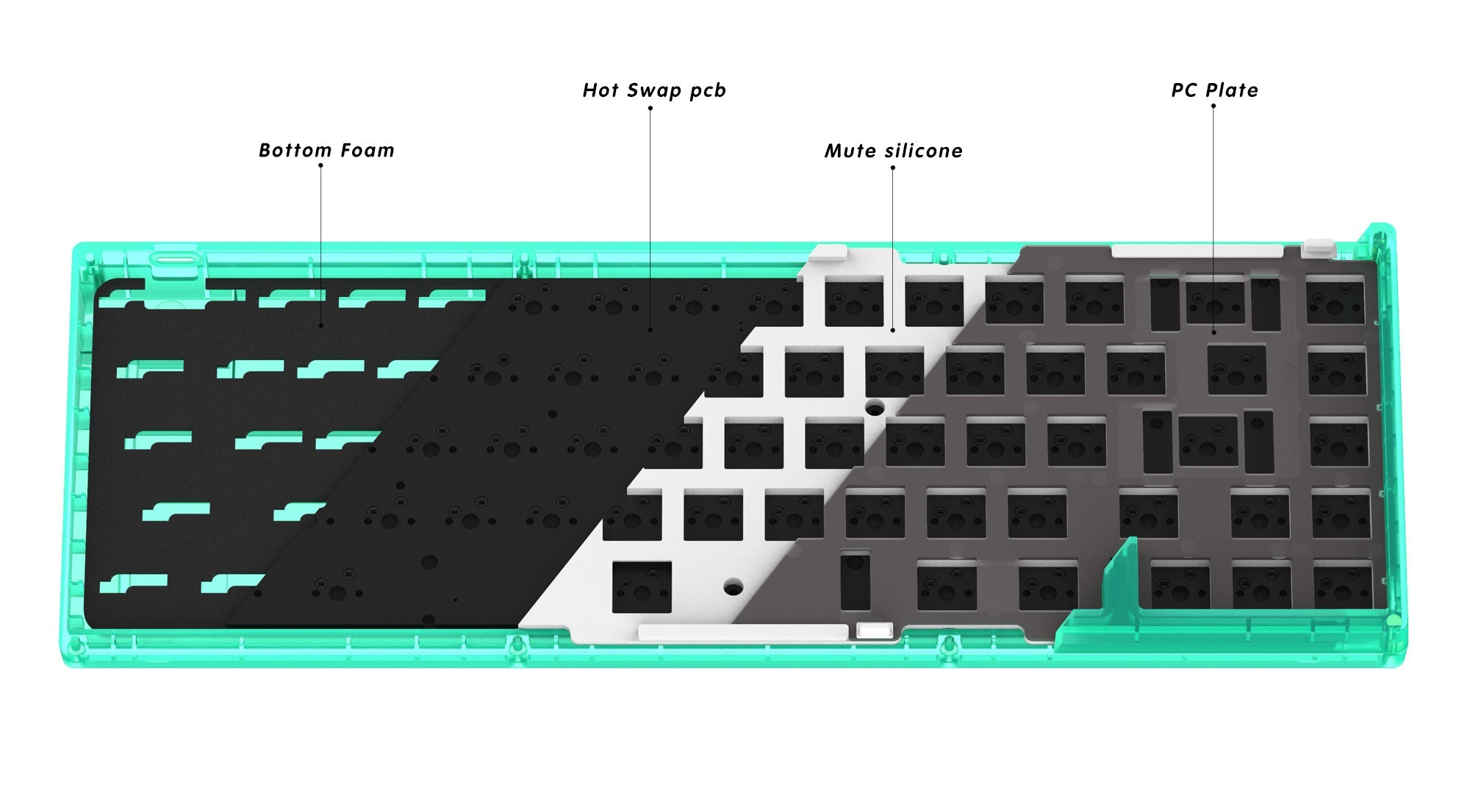(In Stock) KBD67 Lite R3 Keyboard Kit