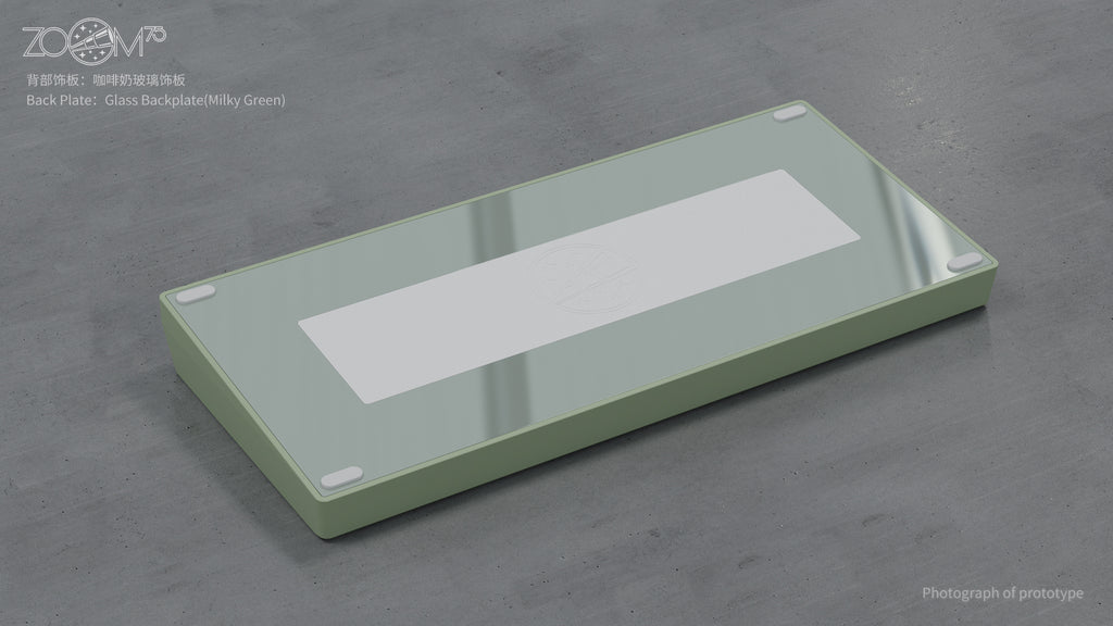 (Group Buy) Zoom75 LCD Screen Extra Back Plate