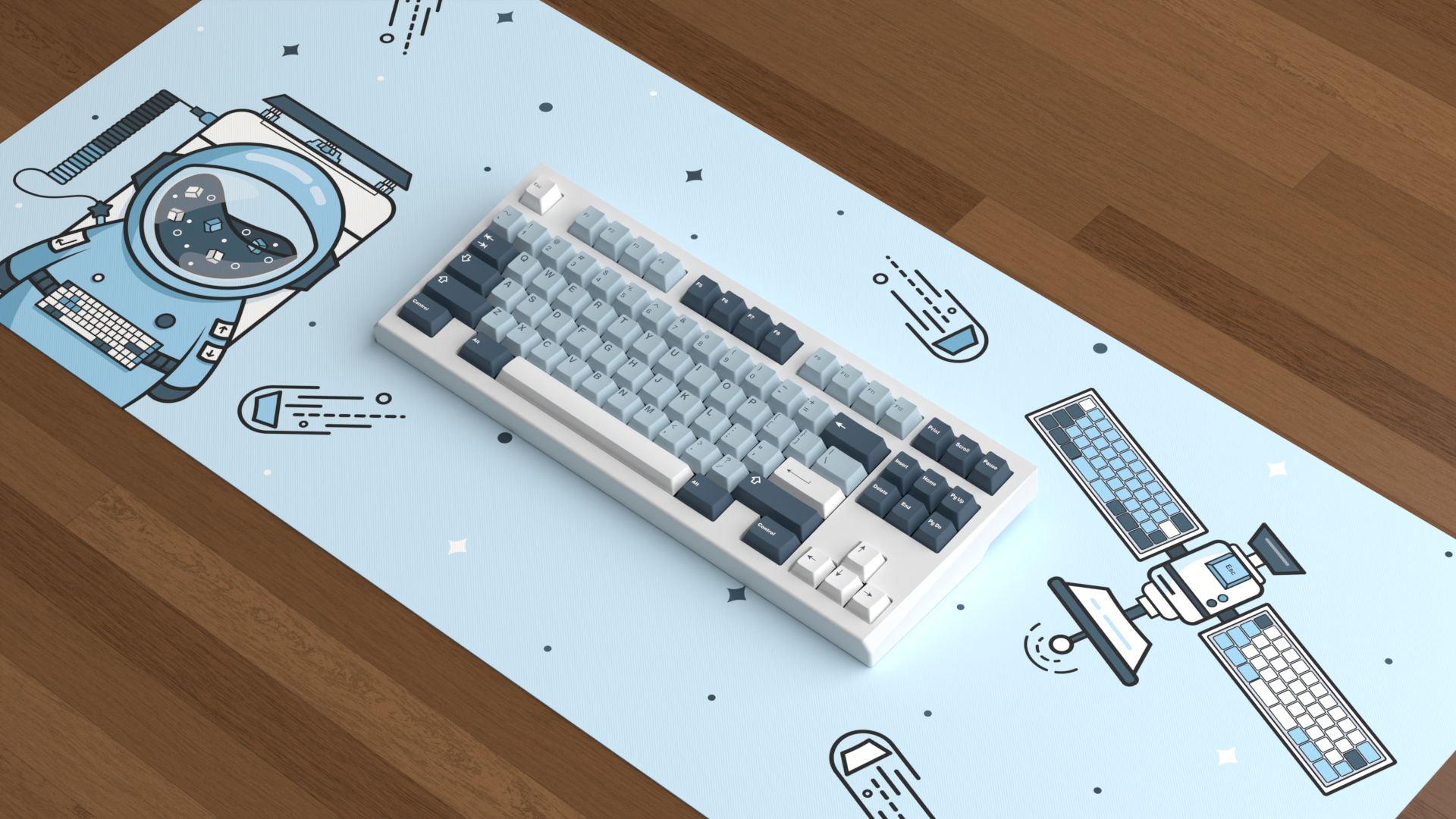 (Group Buy) Gravikeys Deskmats