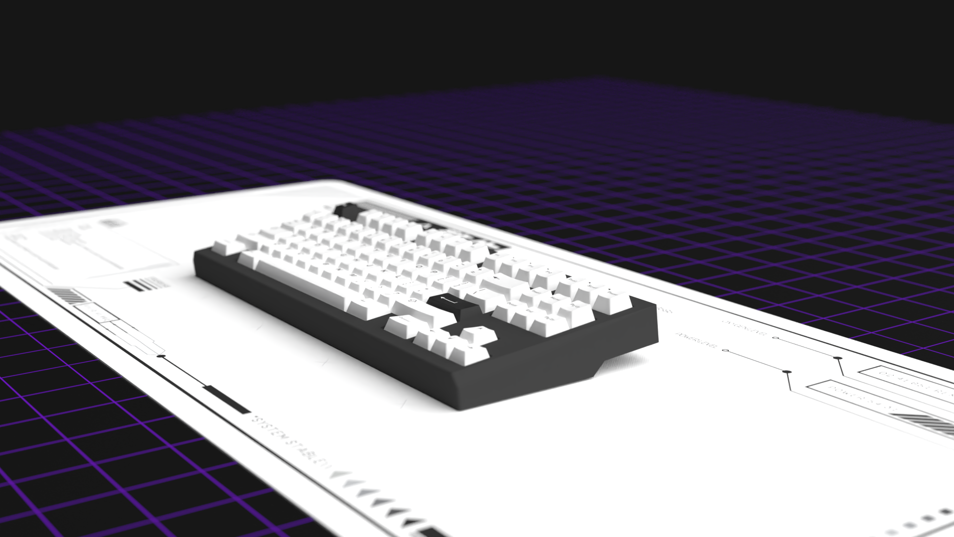 (Group Buy) CYBER CELL Deskmats