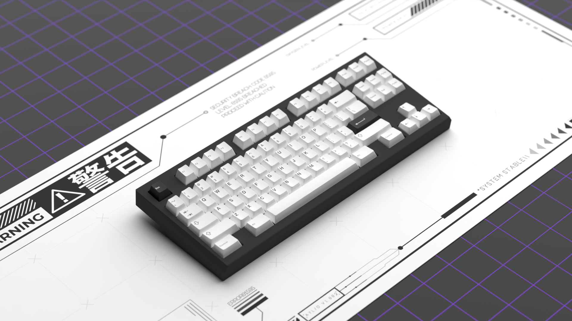 (Group Buy) CYBER CELL Deskmats