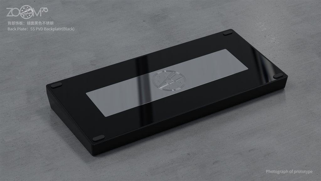 (Group Buy) Zoom75 LCD Screen Extra Back Plate