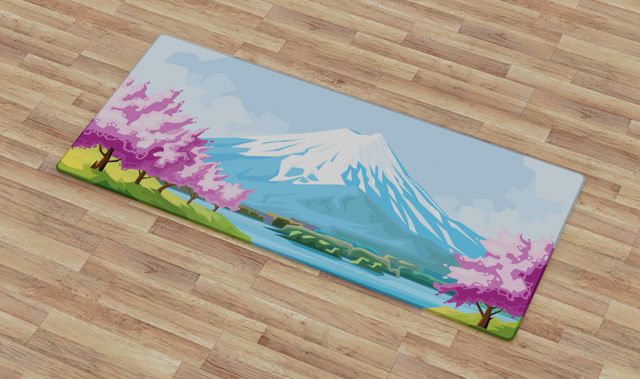 (In Stock) Serenity Series - Mt. Fuji Deskmat