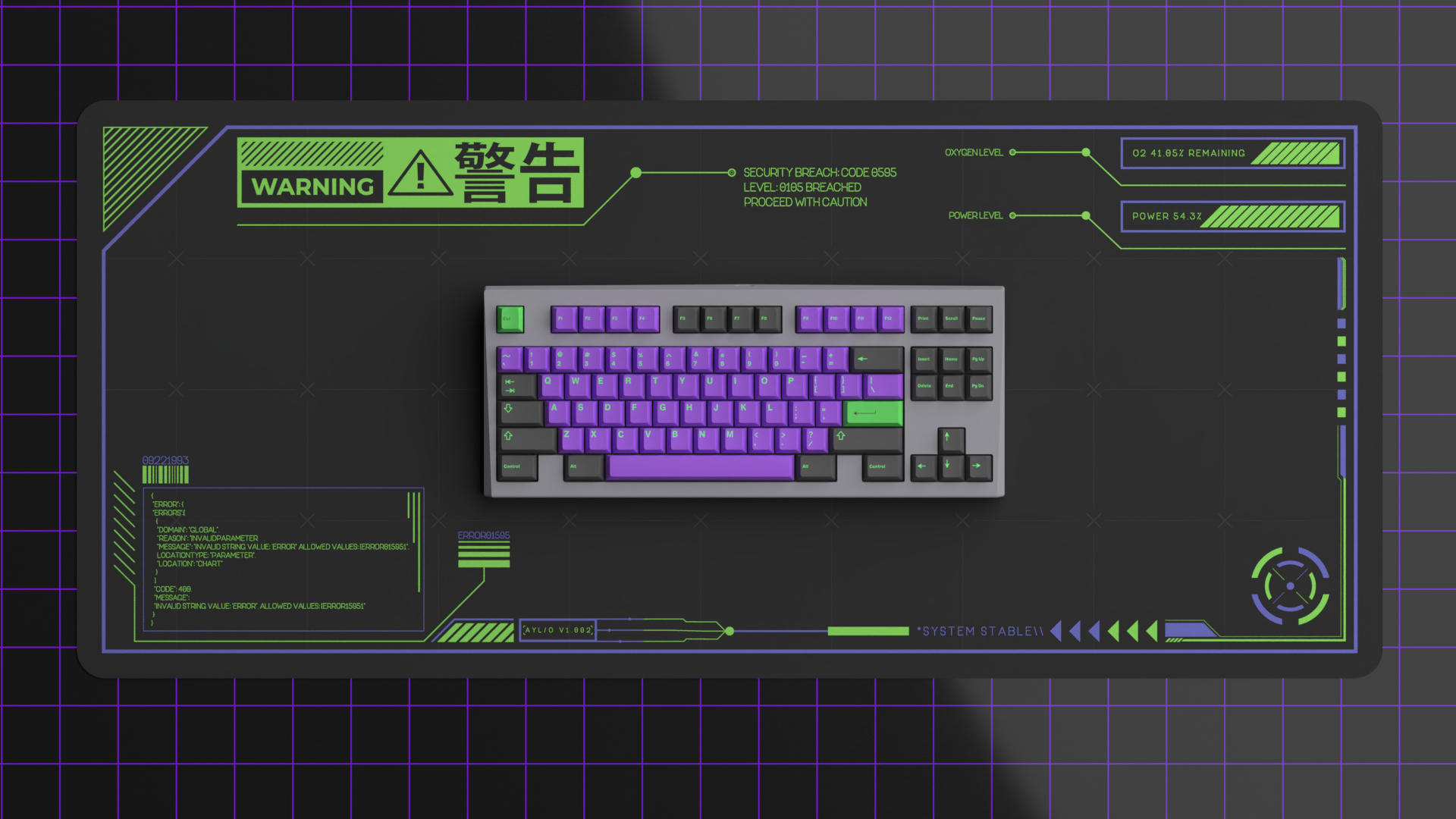 (Group Buy) CYBER CELL Deskmats