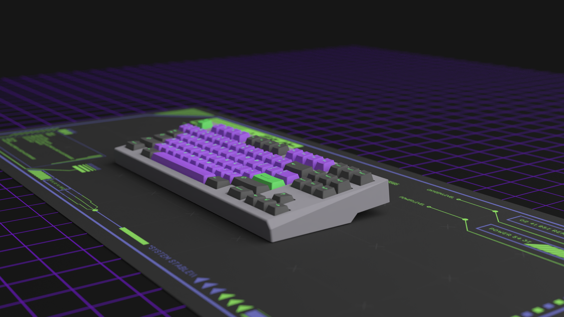 (Group Buy) CYBER CELL Deskmats