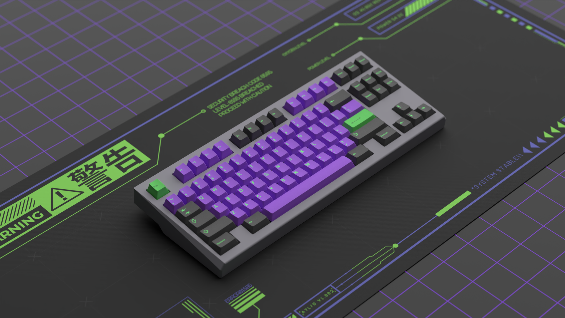 (Group Buy) CYBER CELL Deskmats