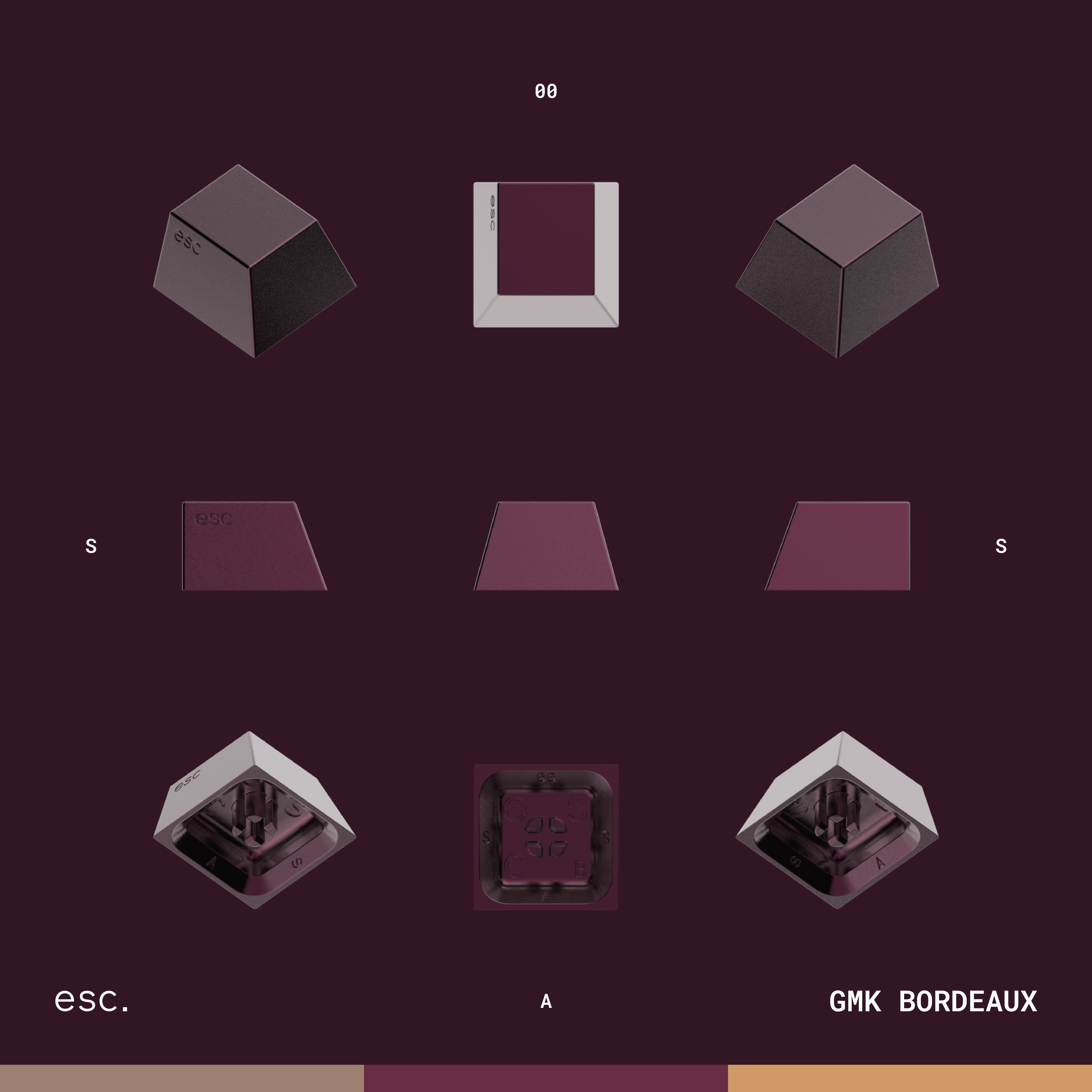 (Group Buy) GMK Bordeaux