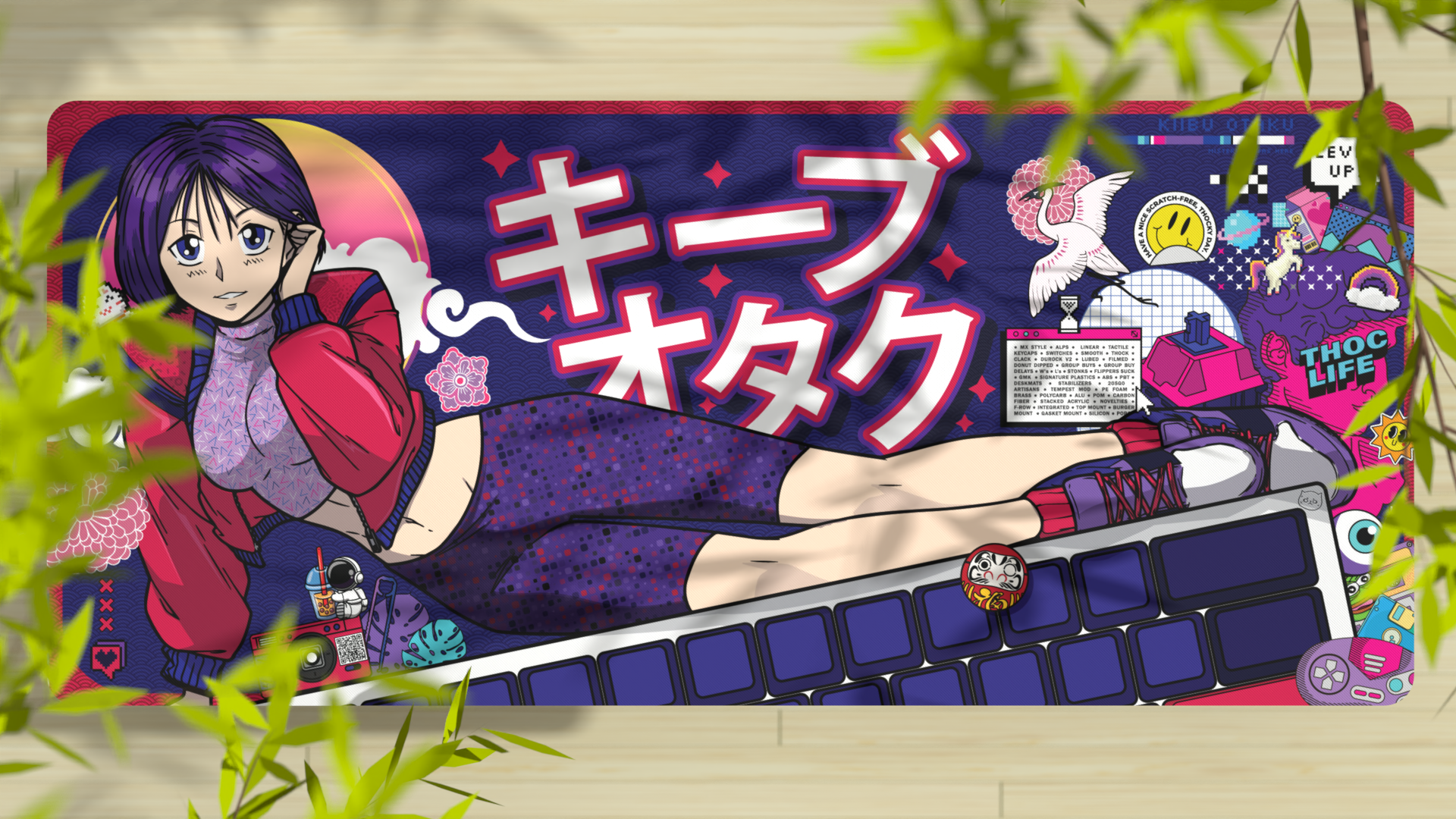 (Group Buy) Kiibu Otaku Deskmats