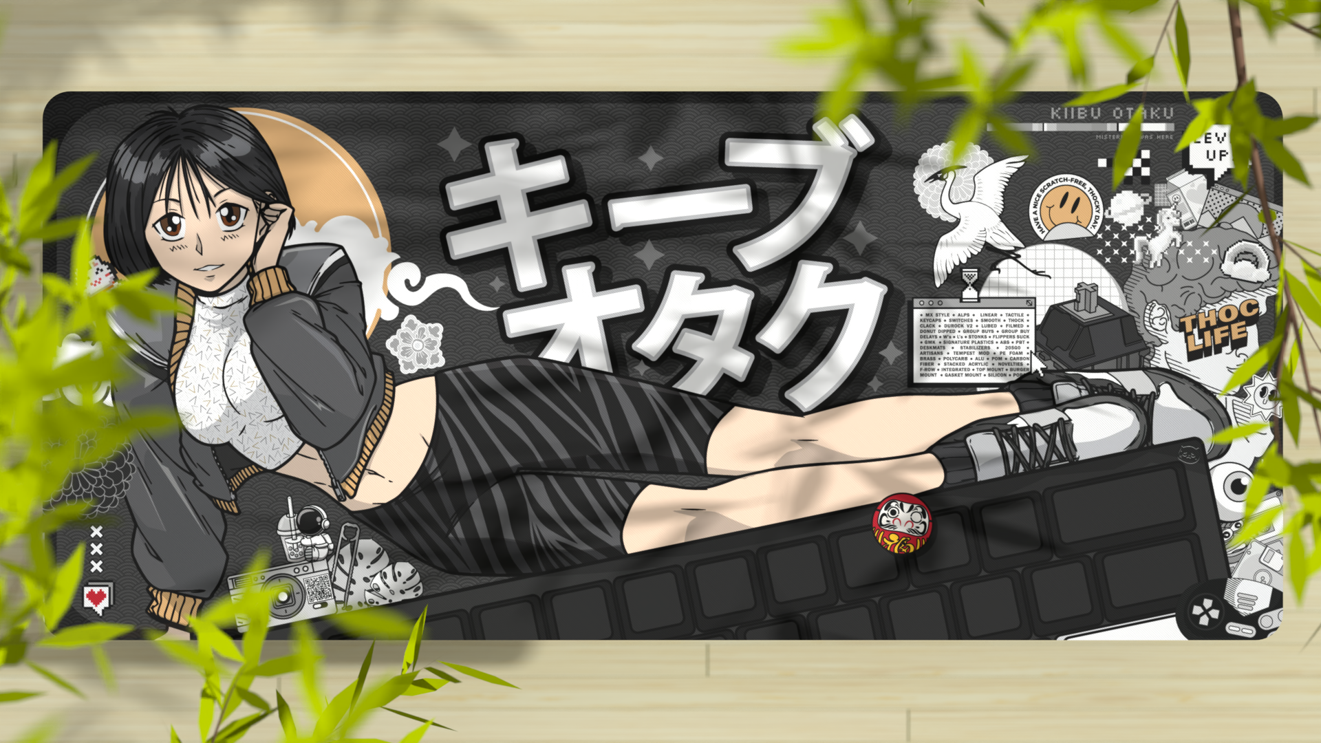 (Group Buy) Kiibu Otaku Deskmats