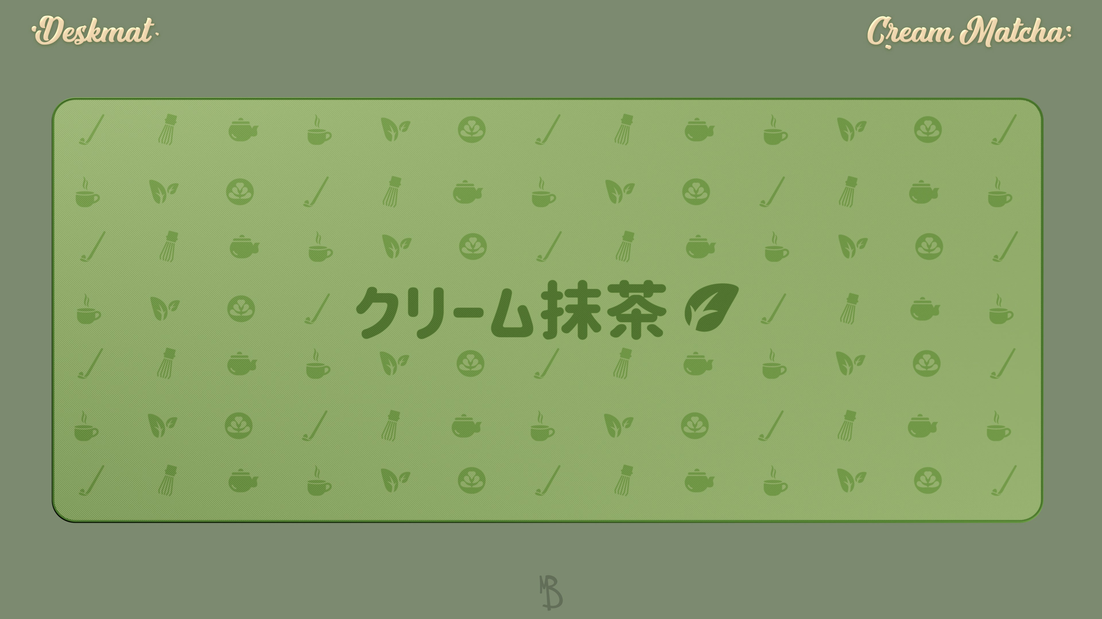 (Group Buy) GMK Cream Matcha
