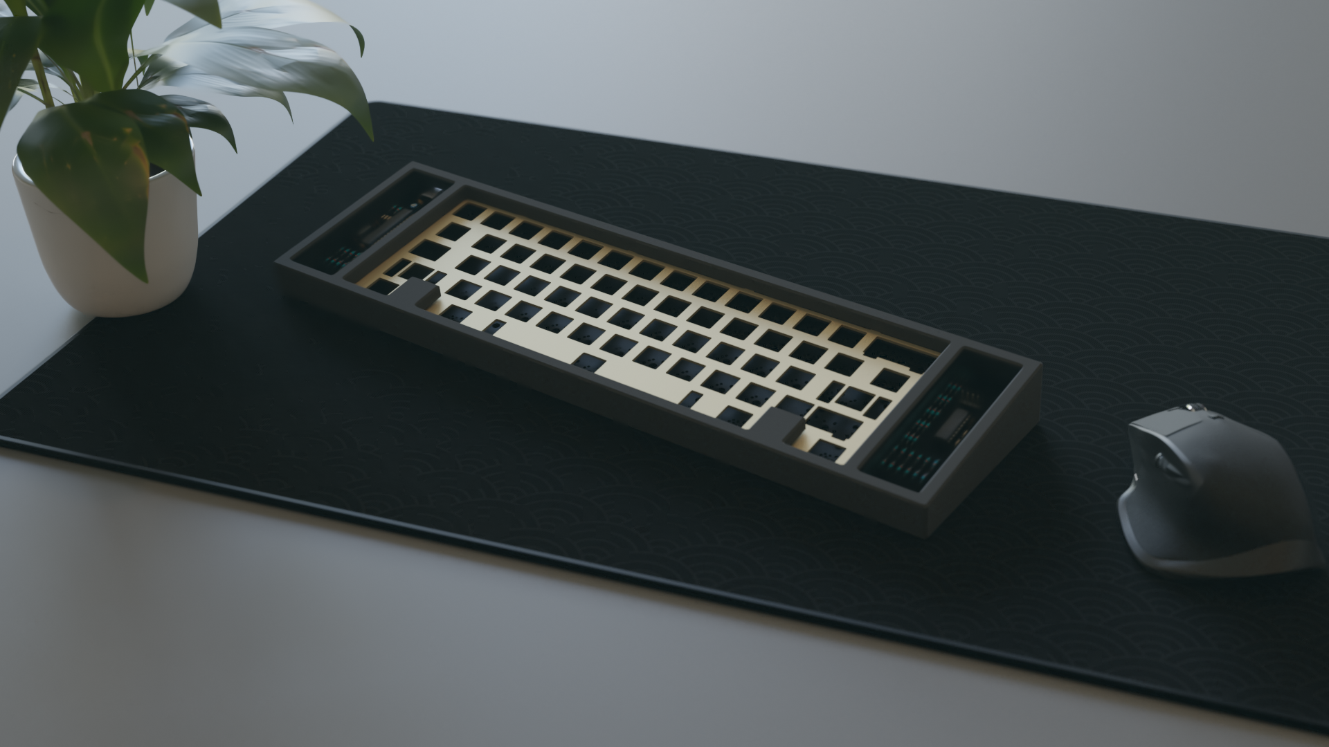 (In Stock) Wave Deskmat